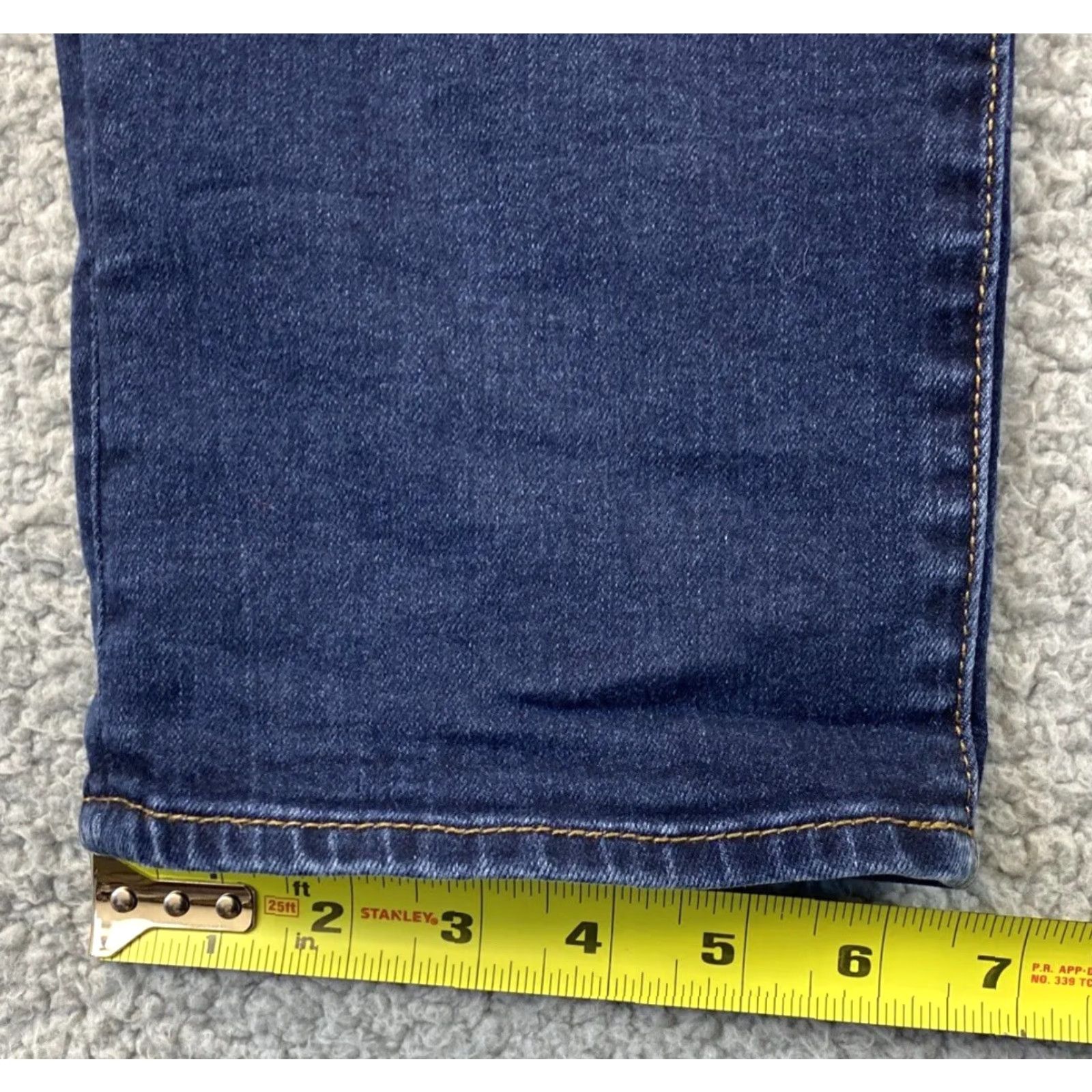 Lucky Brand Lucky Brand Women’s Skinny Jeans Dark Wash 6/28 W32 x L31 Blue Stretch Womens Size 28" / US 6 / IT 42 - 6 Thumbnail