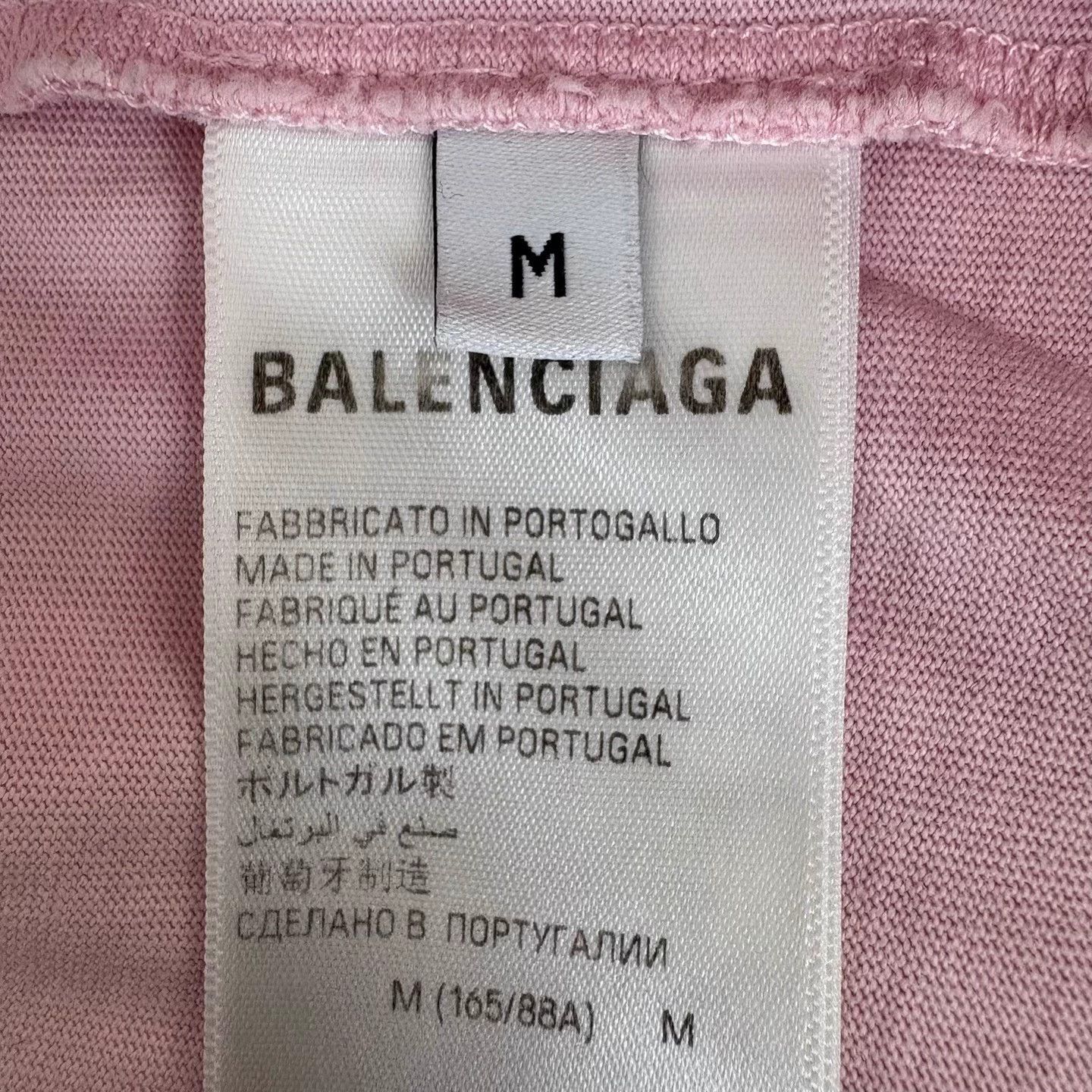 Balenciaga Balenciaga Oversized Sakura Pink short-sleeve crew M Size M / US 6-8 / IT 42-44 - 5 Thumbnail