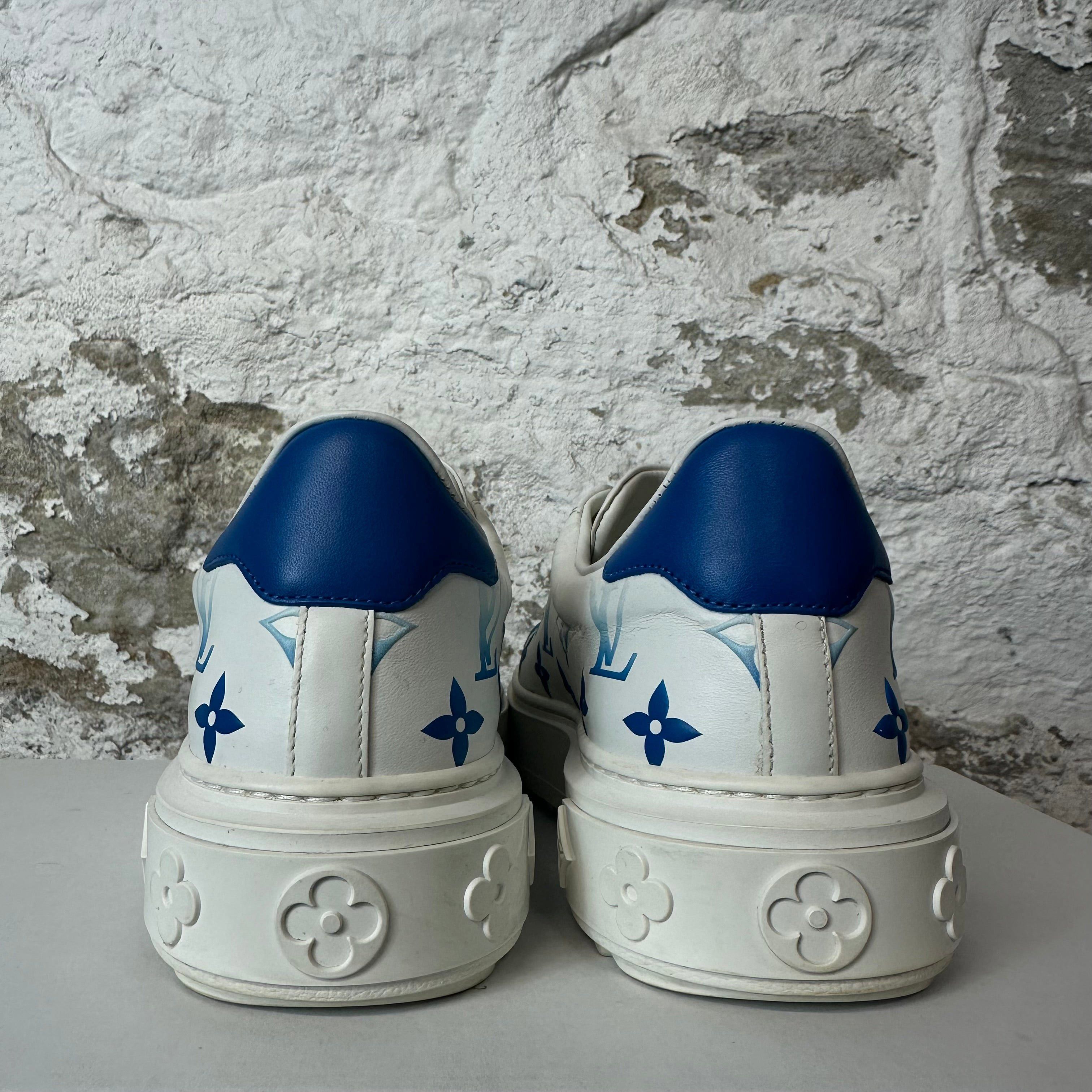 Louis Vuitton Louis Vuitton Monogram White Time Out Sneaker Sz 4.5 (36) Size US 5 / EU 37 - 5 Thumbnail