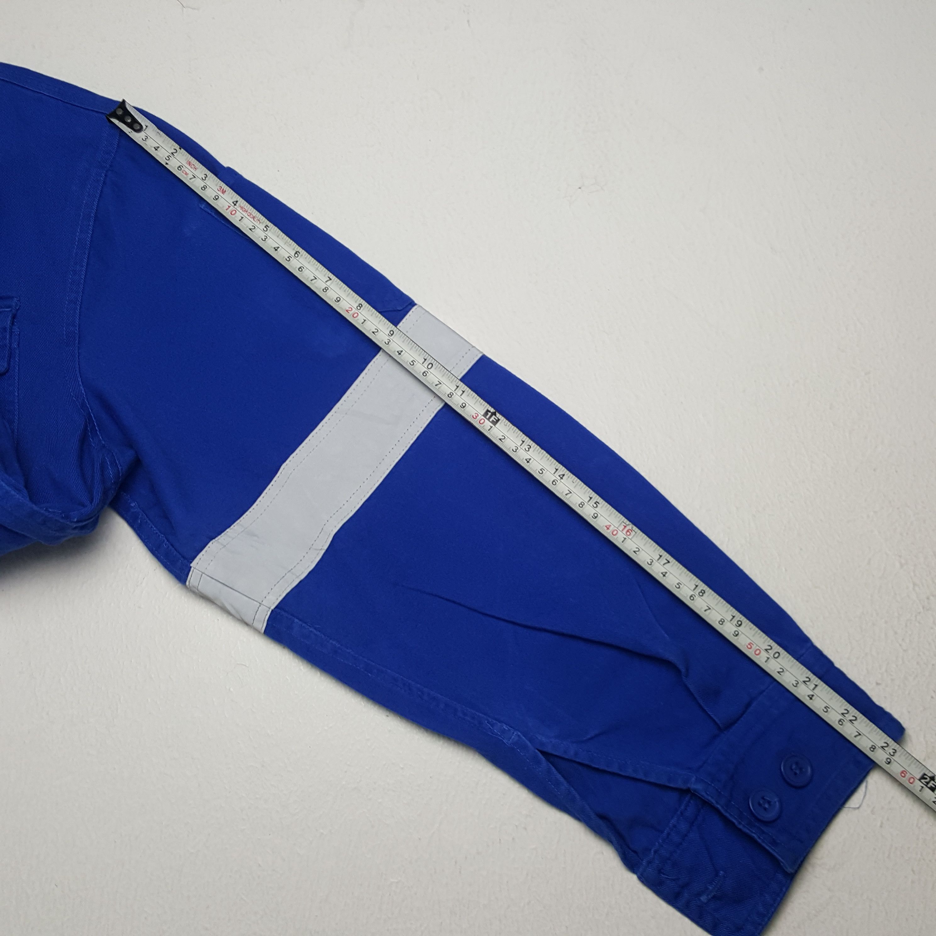 Japanese Brand × Vintage Vintage Nippon Salvage Coverall Jumpsuit Jacket Size US L / EU 52-54 / 3 - 12 Thumbnail