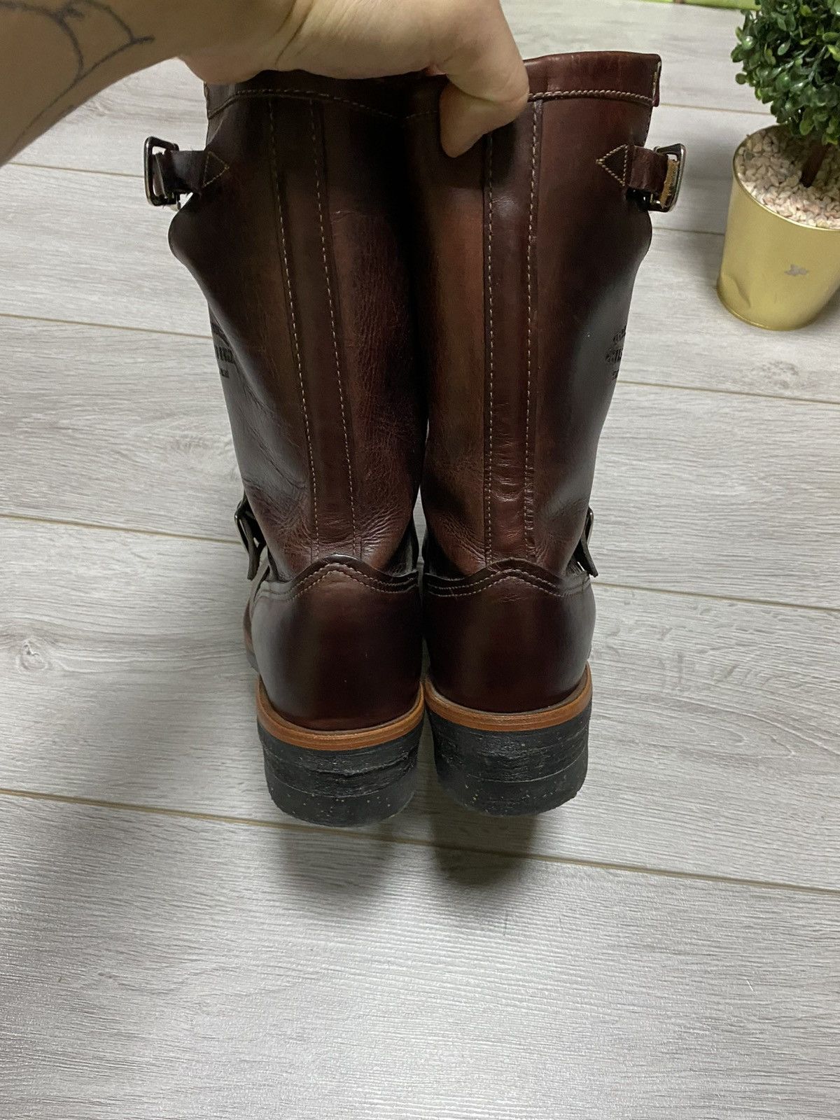 Chippewa Chippewa Leather high Boots biker Size US 7.5 / EU 40-41 - 15 Thumbnail