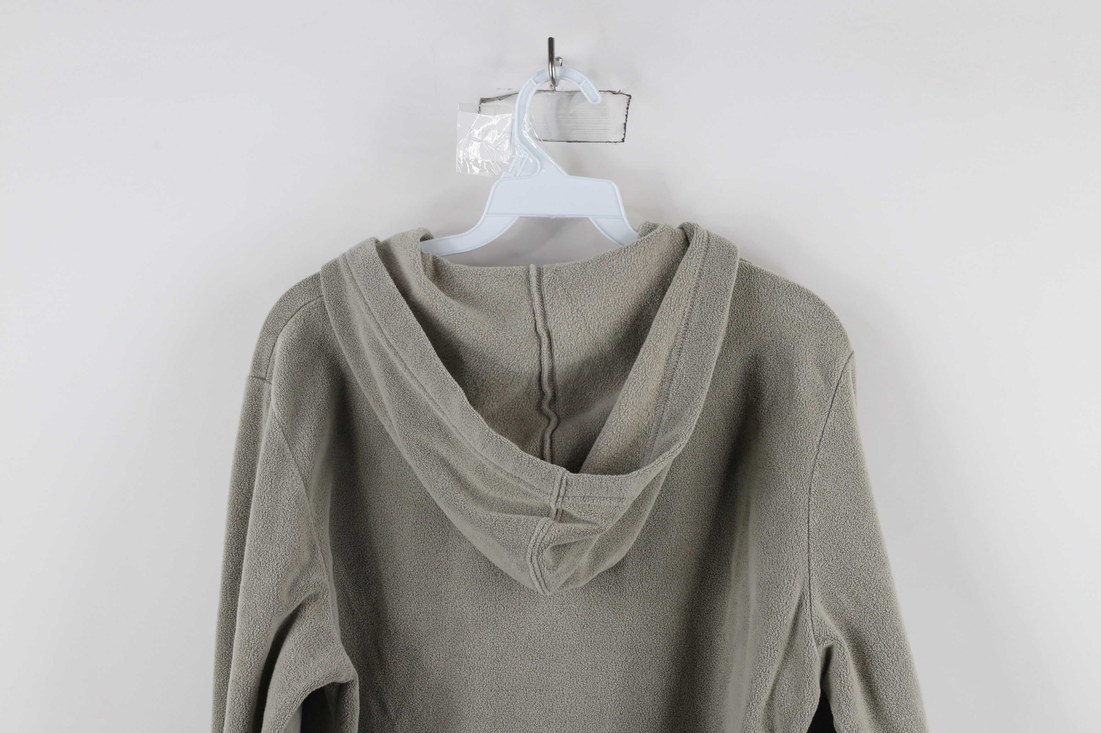 Gramicci × Vintage Vintage 90s Gramicci Freedom Blank Fleece Hoodie Gray USA Size L / US 10 / IT 46 - 7 Thumbnail