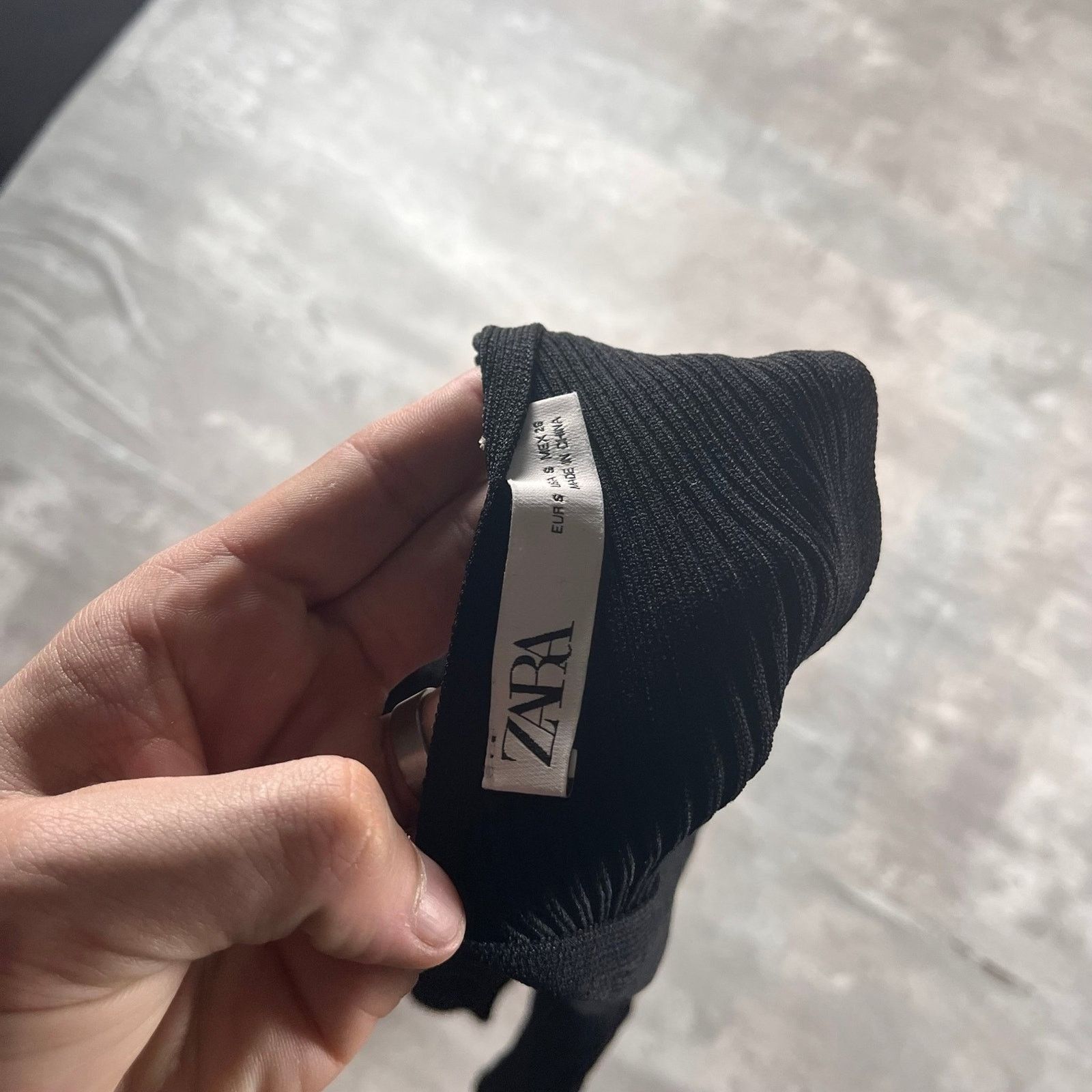 Zara Black Zara top Size S / US 4 / IT 40 - 2 Thumbnail