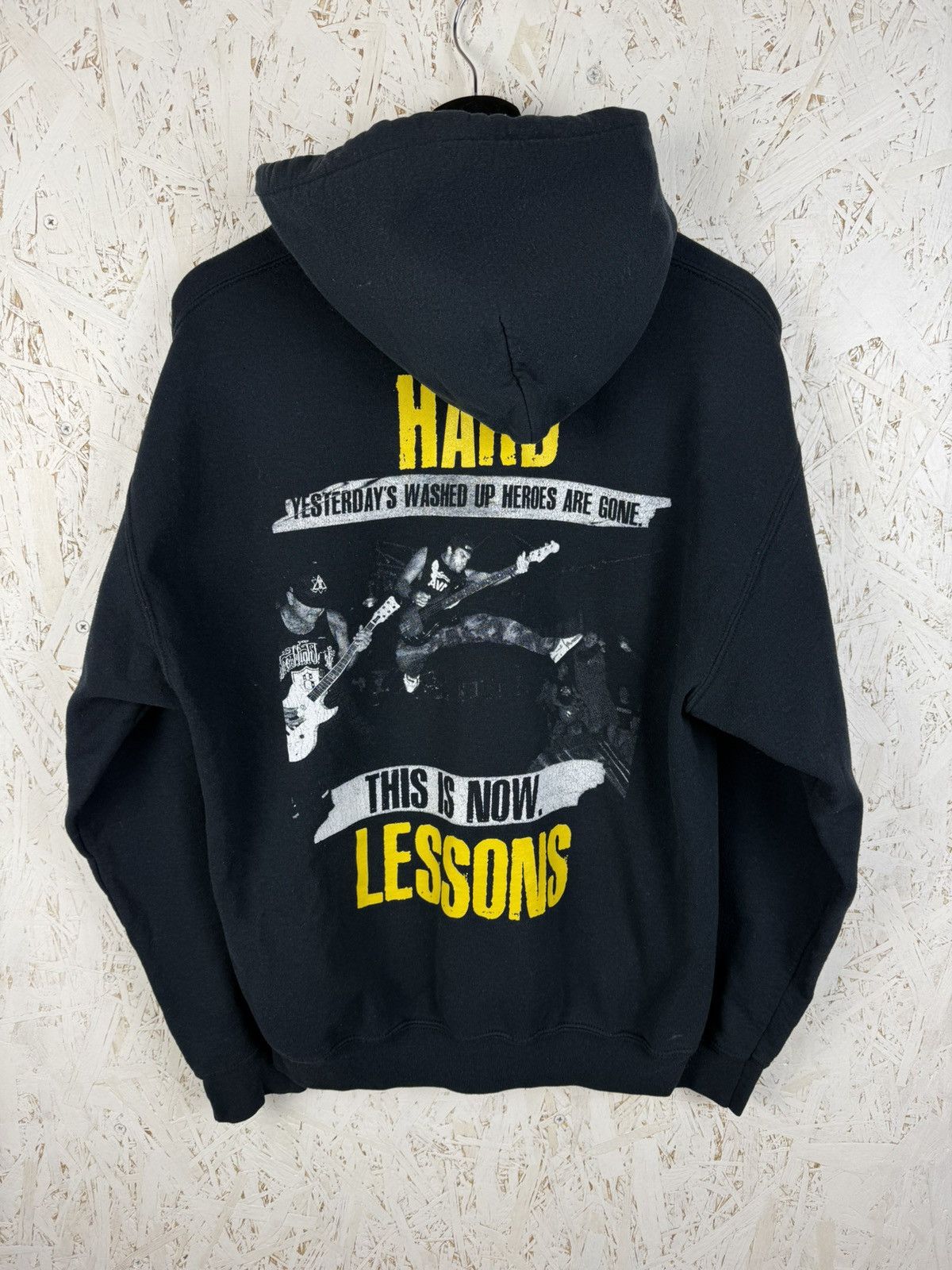 Band Tees Vintage Terror Reaper Records NYHC 2013 Hard Lessons Hoodie Size US M / EU 48-50 / 2 - 4 Thumbnail