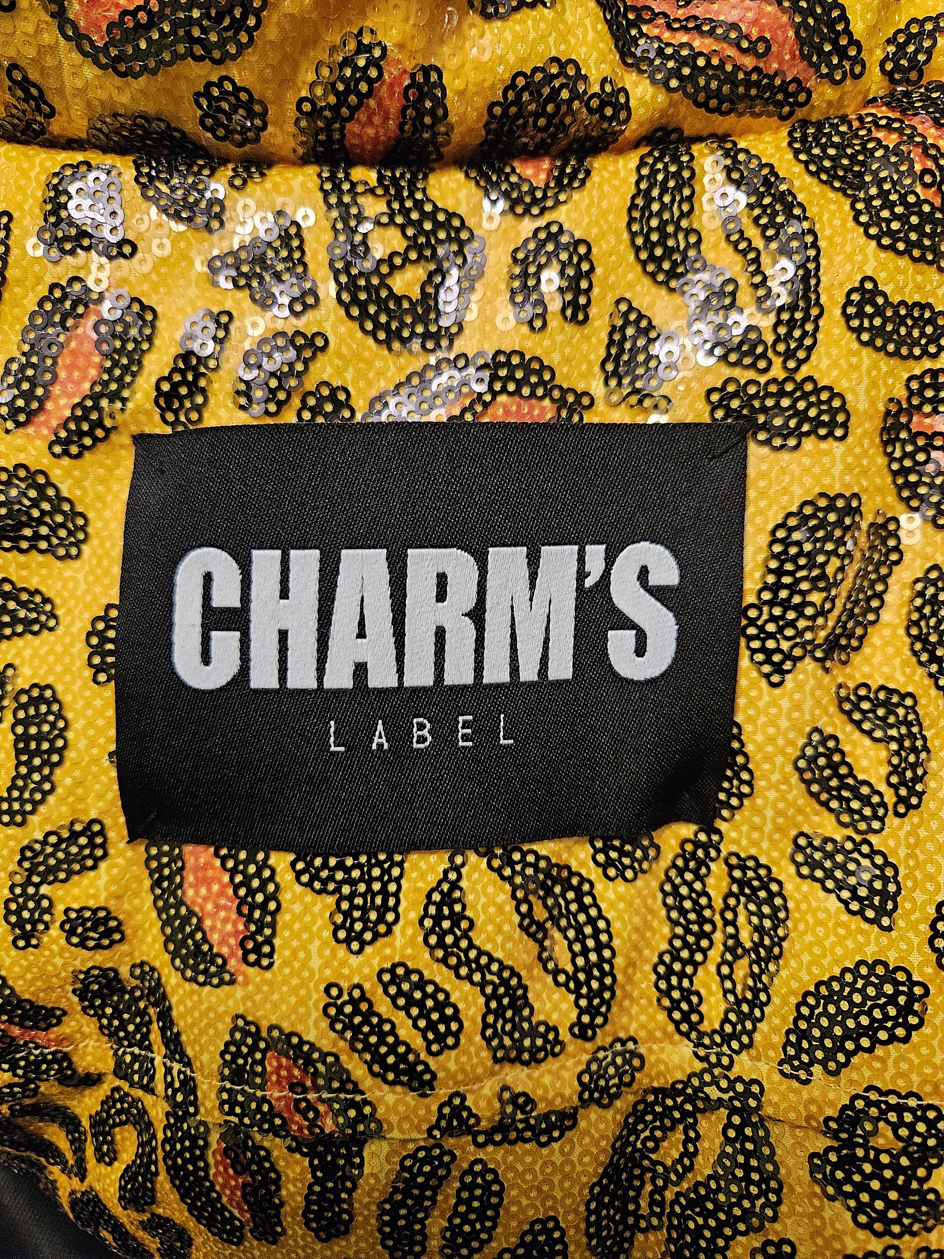 Other CHARMS Sequin Leopard Print Puffer Jacket - UNISEX Size US L / EU 52-54 / 3 - 11 Thumbnail