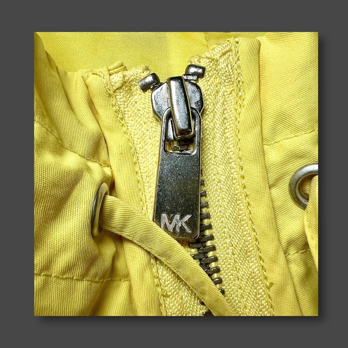 Michael Kors MICHAEL Michael Kors Women’s Yellow Full Zip Babydoll Sz L Size L / US 10 / IT 46 - 11 Thumbnail