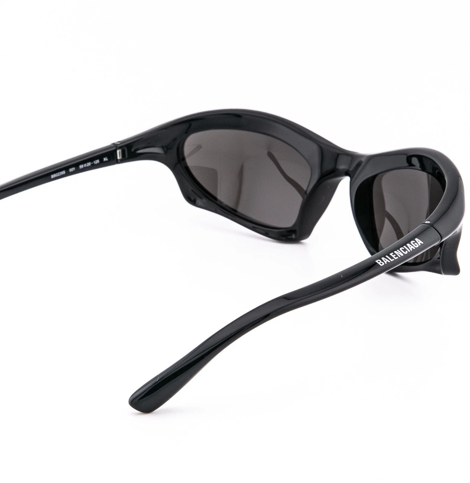 Balenciaga BALENCIAGA BAT 0229 Black 001 Fashion Angular Wrap BB0229S Size ONE SIZE - 2 Thumbnail