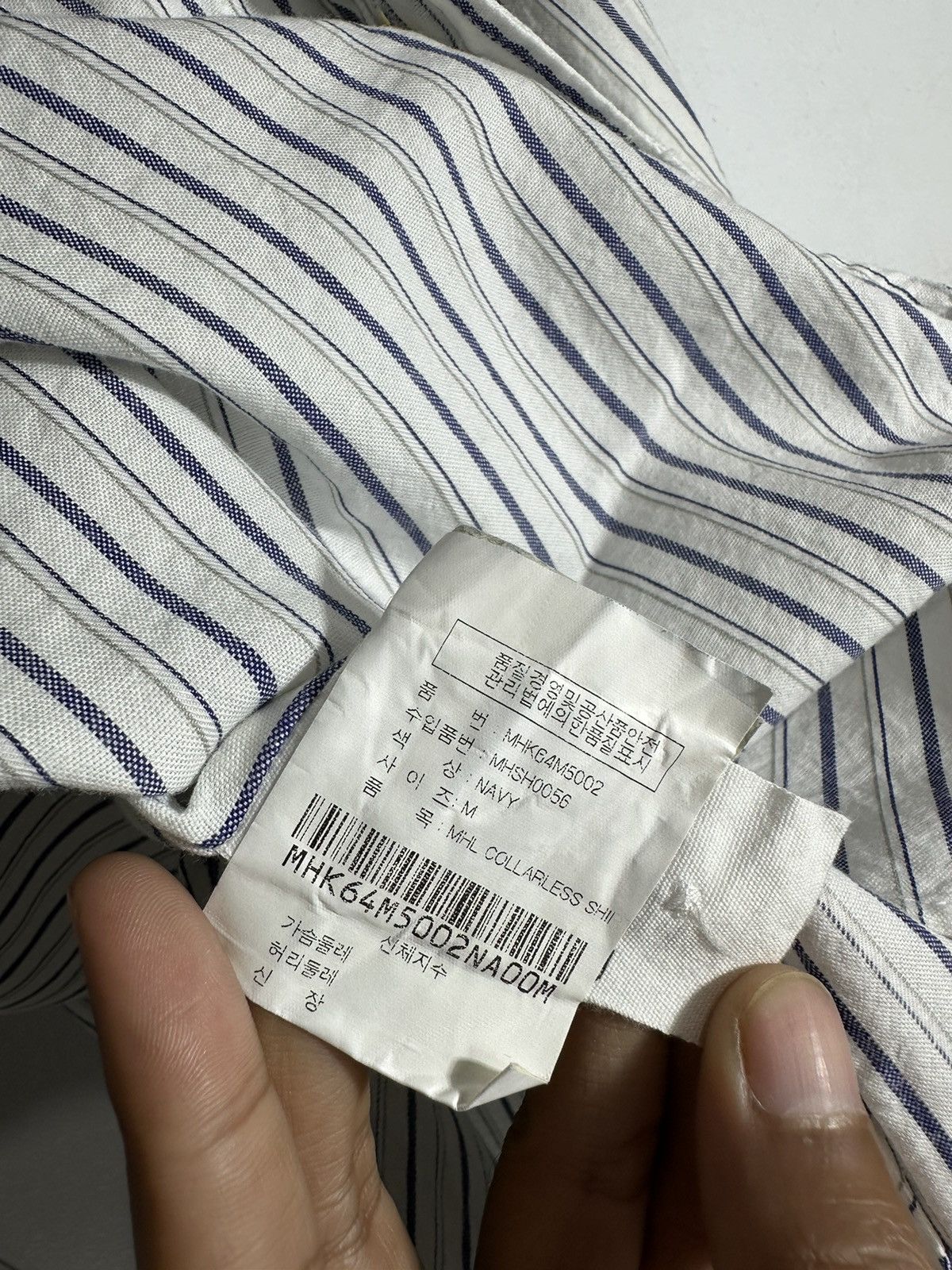 Margaret Howell MARGARET HOWELL MHL Shirt Button Up Striped BNWT Size US L / EU 52-54 / 3 - 12 Thumbnail