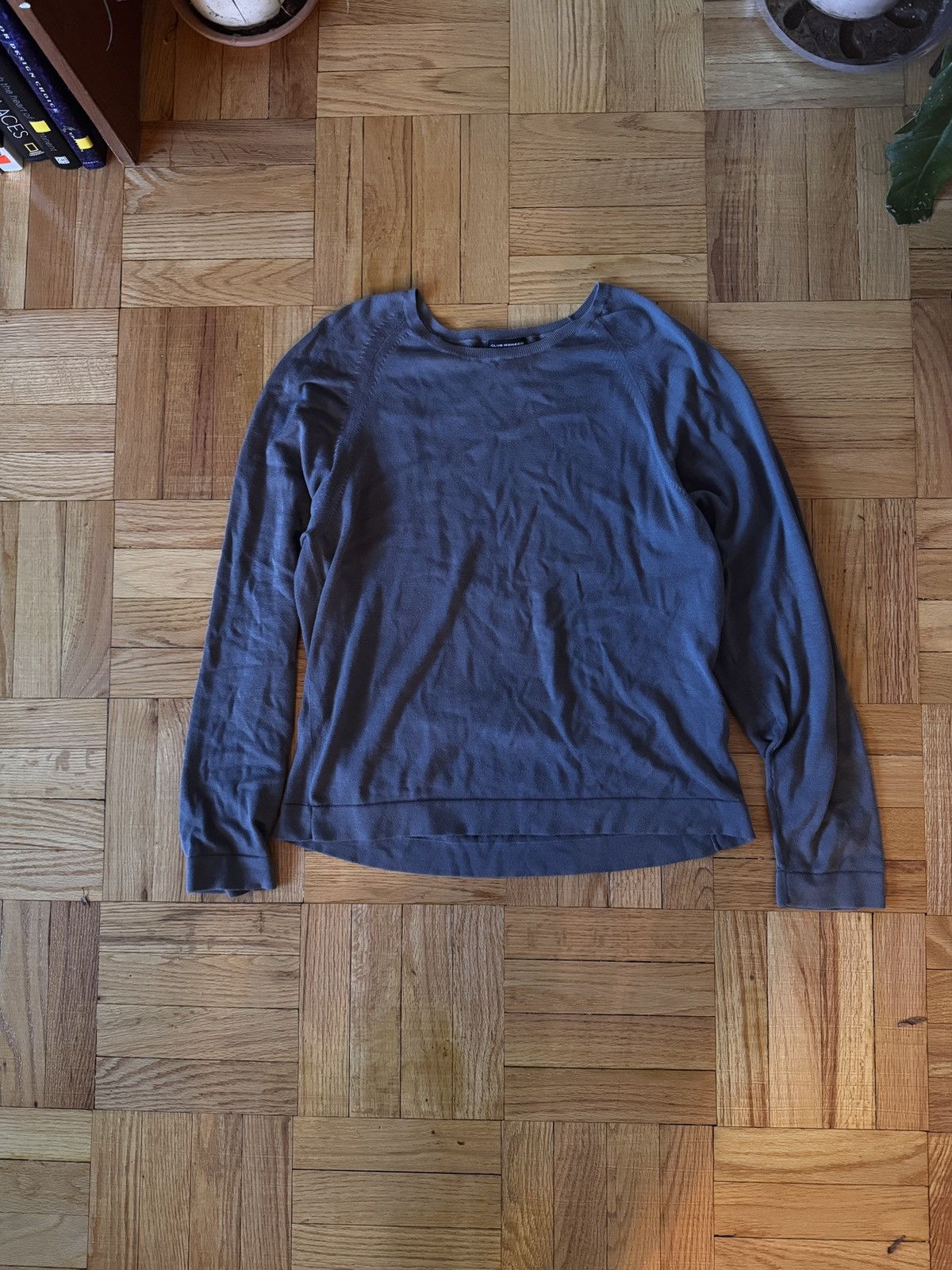 Club Monaco Club Monaco Grey Cotton Sweater Size L Size US L / EU 52-54 / 3 - 1 Thumbnail