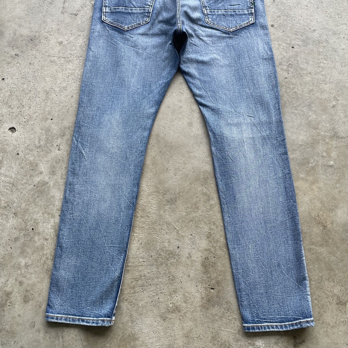 Japanese Brand Vintage Scotch&Soda Ripped Faded Distressed Jeans Pants W35 Size US 35 - 11 Thumbnail