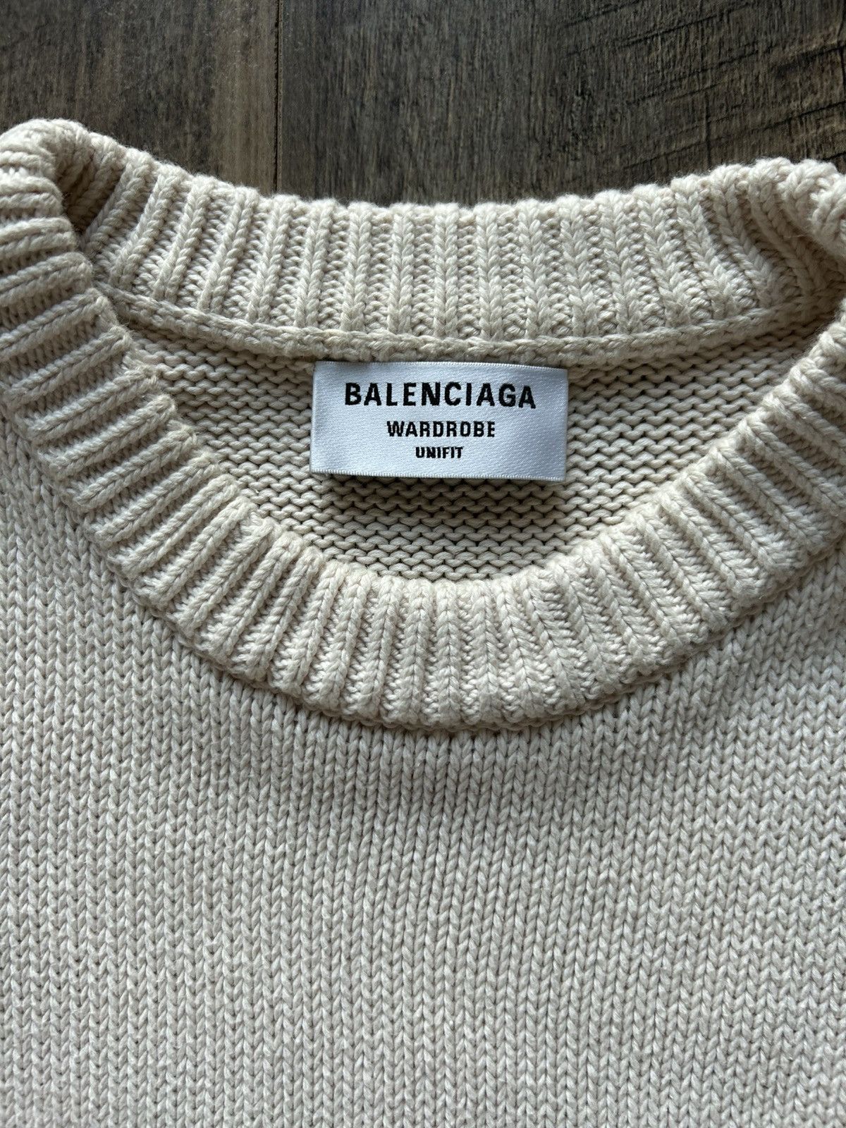 Balenciaga Balenciaga bebe heavy knit sweater Size US S / EU 44-46 / 1 - 4 Thumbnail
