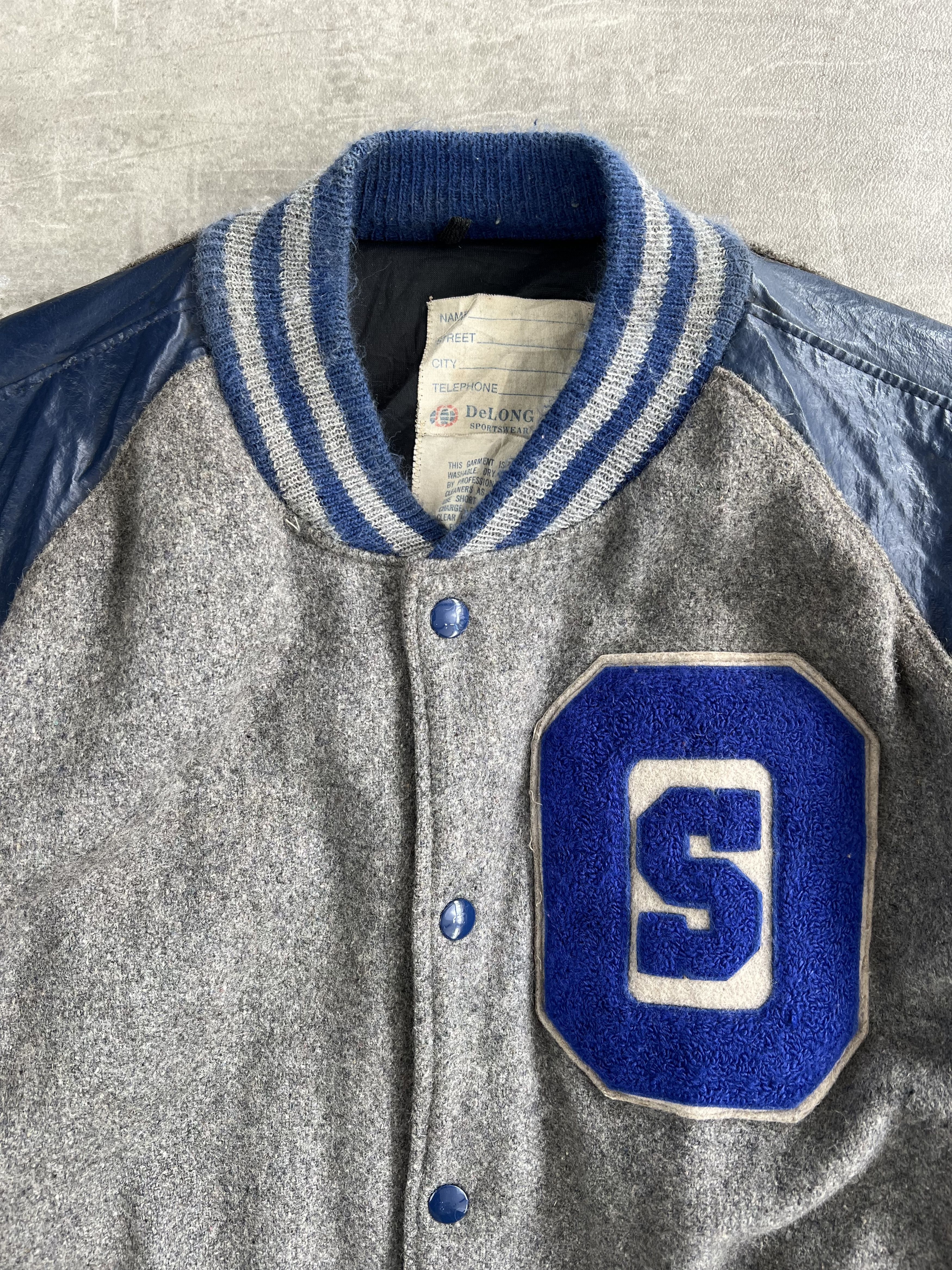 Delong DE LONG VINTAGE VARSITY JACKET MADE IN USA Size US L / EU 52-54 / 3 - 2 Thumbnail