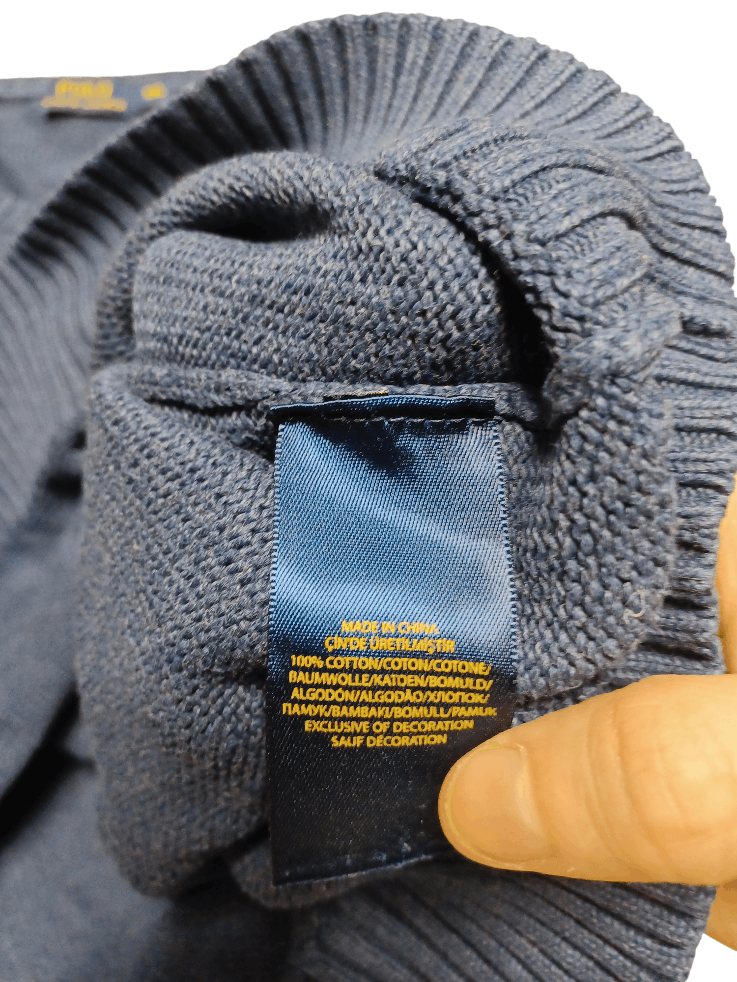 Polo Ralph Lauren POLO RALPH LAUREN KNIT COTTON SWEATER OLDMONEY Size US XXL / EU 58 / 5 - 4 Thumbnail