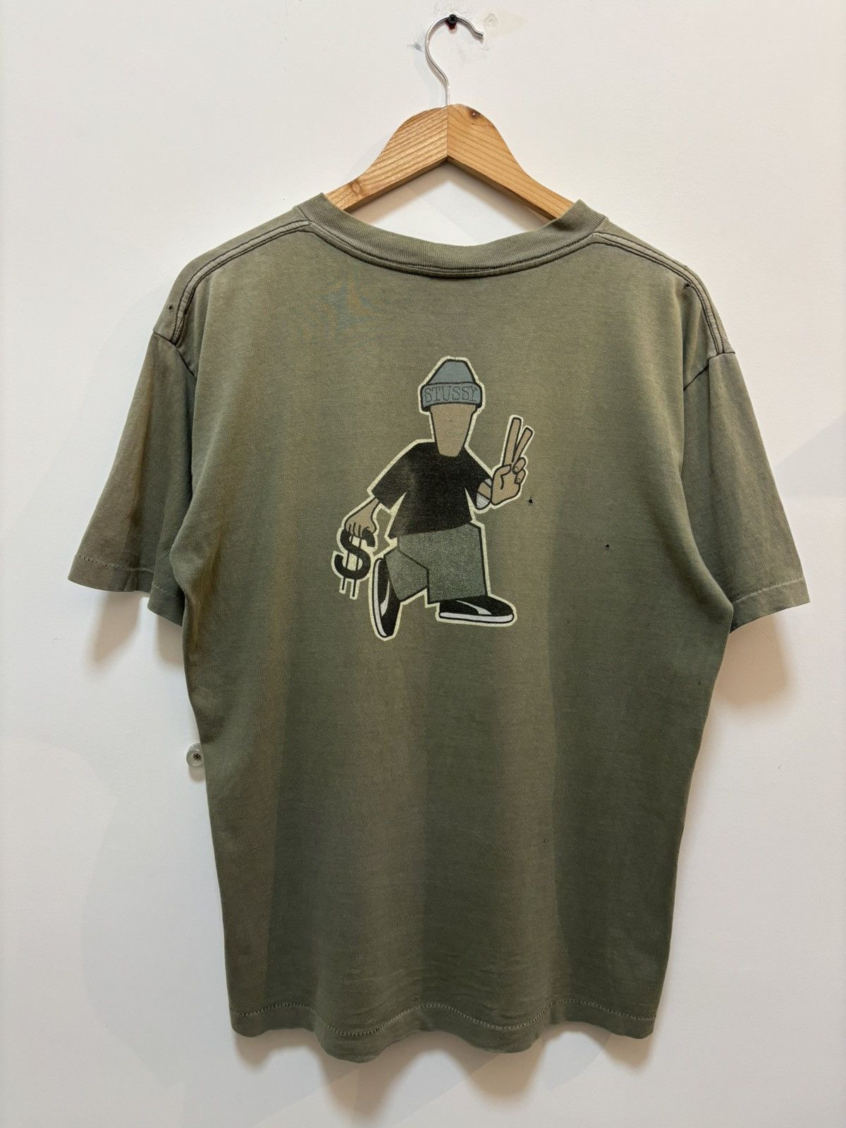 Stussy Vintage 90's Stussy Peace and Prosperity Size US L / EU 52-54 / 3 - 2 Thumbnail