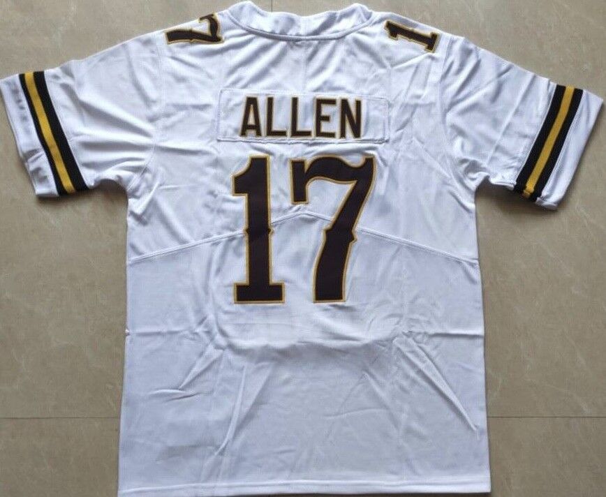 Men's Josh Allen #17 Wyoming Cowboys Football Jersey