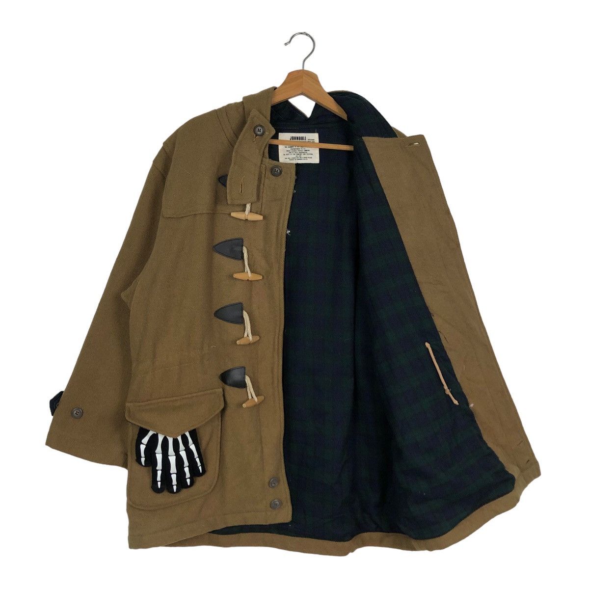 Japanese Brand VINTAGE WOOL JACKET JOHNBULL JAPAN ISSEY MIYAKE Size US M / EU 48-50 / 2 - 9 Thumbnail