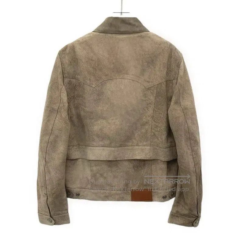 Dior Dior Brown Lambskin Men's Outerwear Jacket . Size US M / EU 48-50 / 2 - 2 Thumbnail