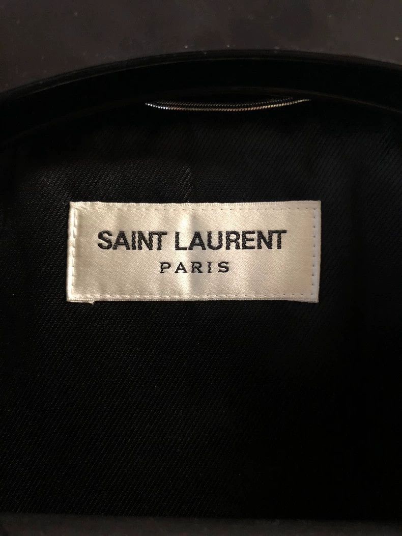 Saint Laurent Paris 16FW motorcycle jacket-2506