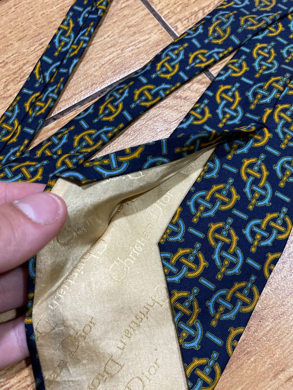 Dior Tie Vintage Dior One size luxury Y2K streetwear Size ONE SIZE - 2 Thumbnail