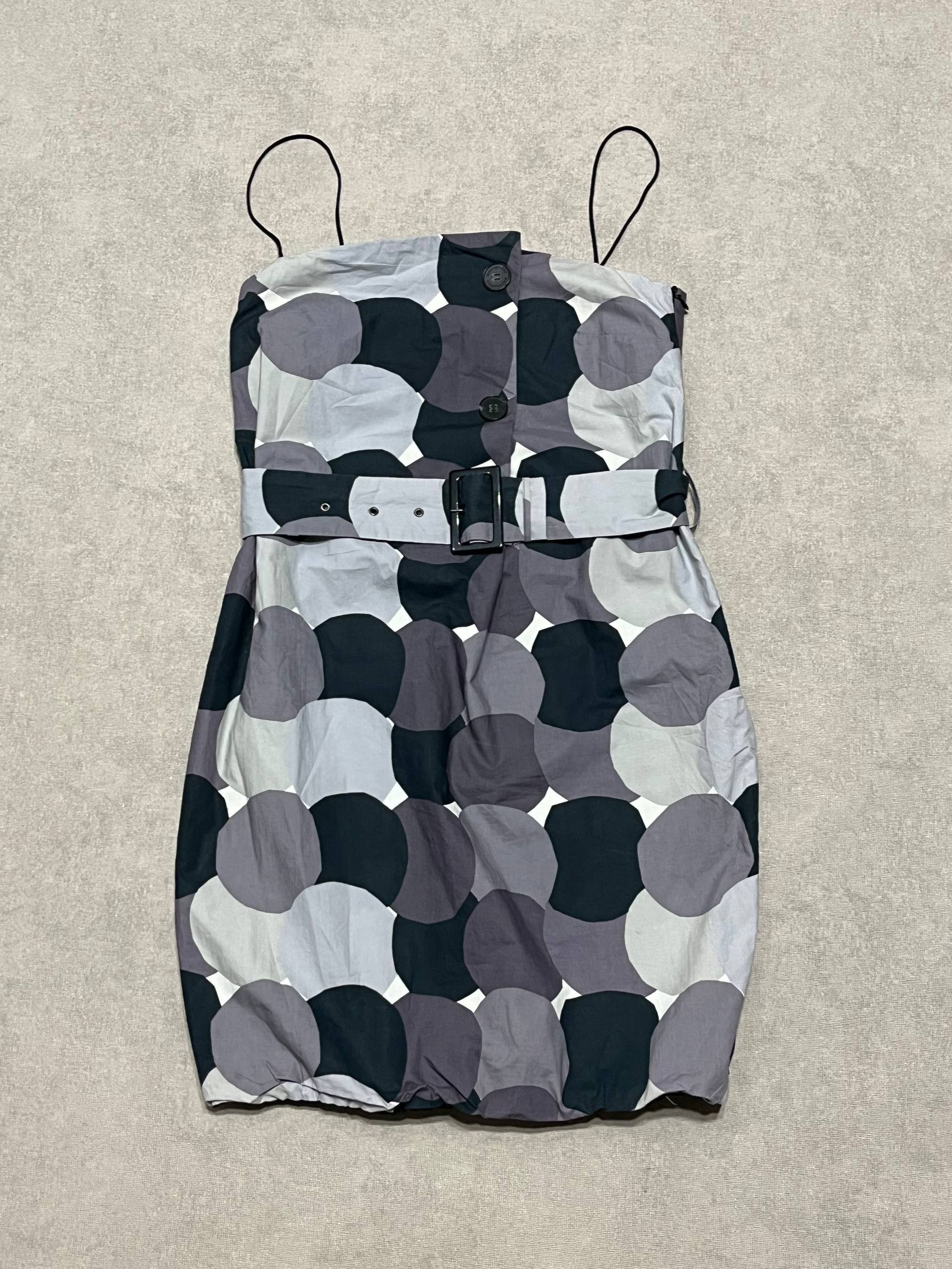 Marimekko Vintage Marimekko Womens Dress Mini Point Belted Size 34 Size M / US 6-8 / IT 42-44 - 1 Thumbnail