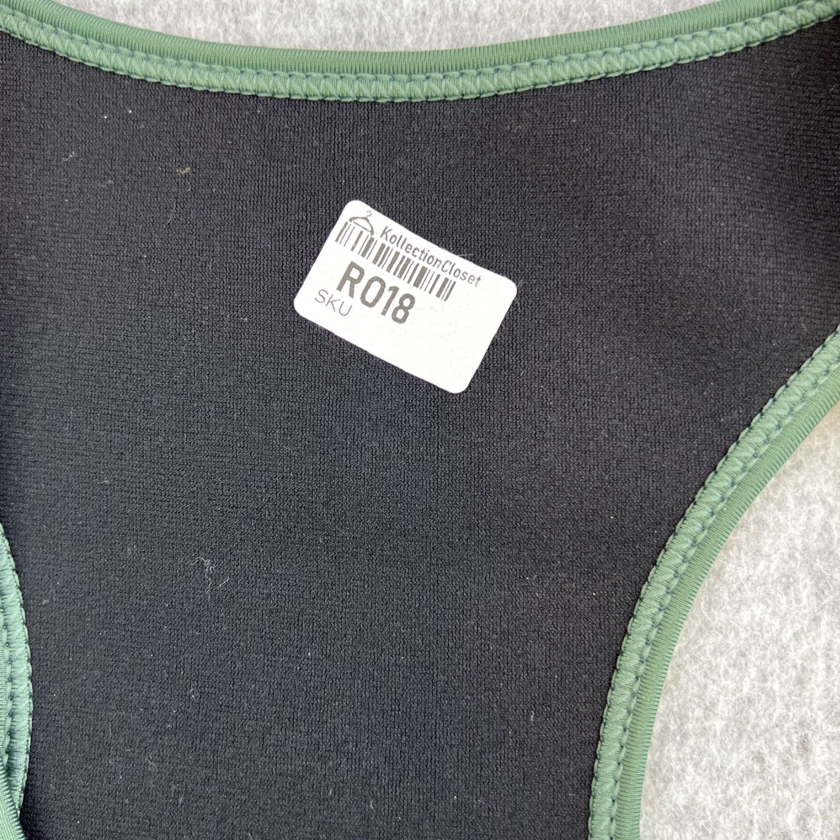 Vintage Crane Sauna Vest Womens XL Black Full Zip Sleeveless Tank Top Ladies Size XL / US 12-14 / IT 48-50 - 7 Thumbnail