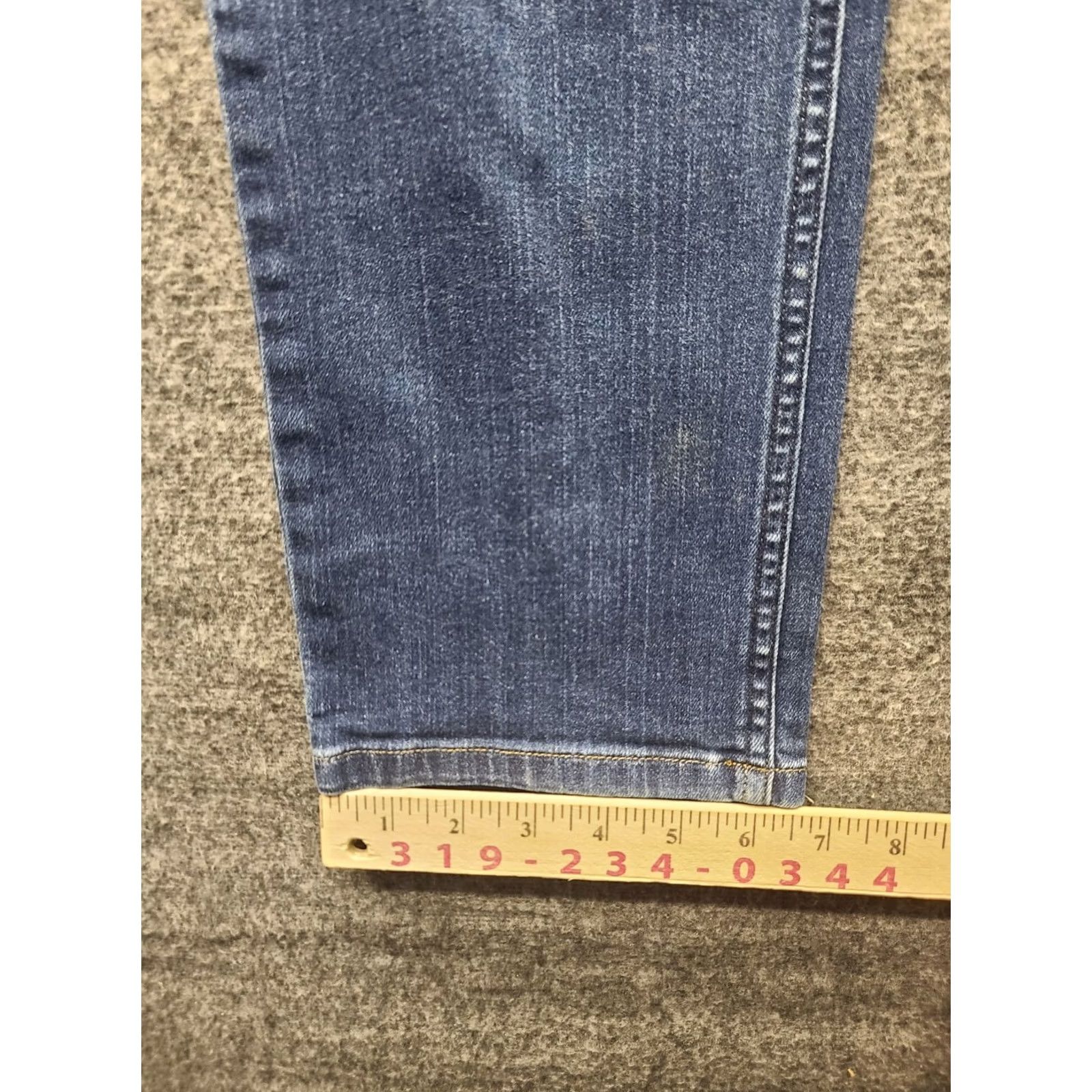 CO Duluth Trading Co Jeans Womens 12x33 DuluthFlex Tapered Leg Workwear Gorpcore Denim Size 34" / US 12 / IT 48 - 6 Thumbnail