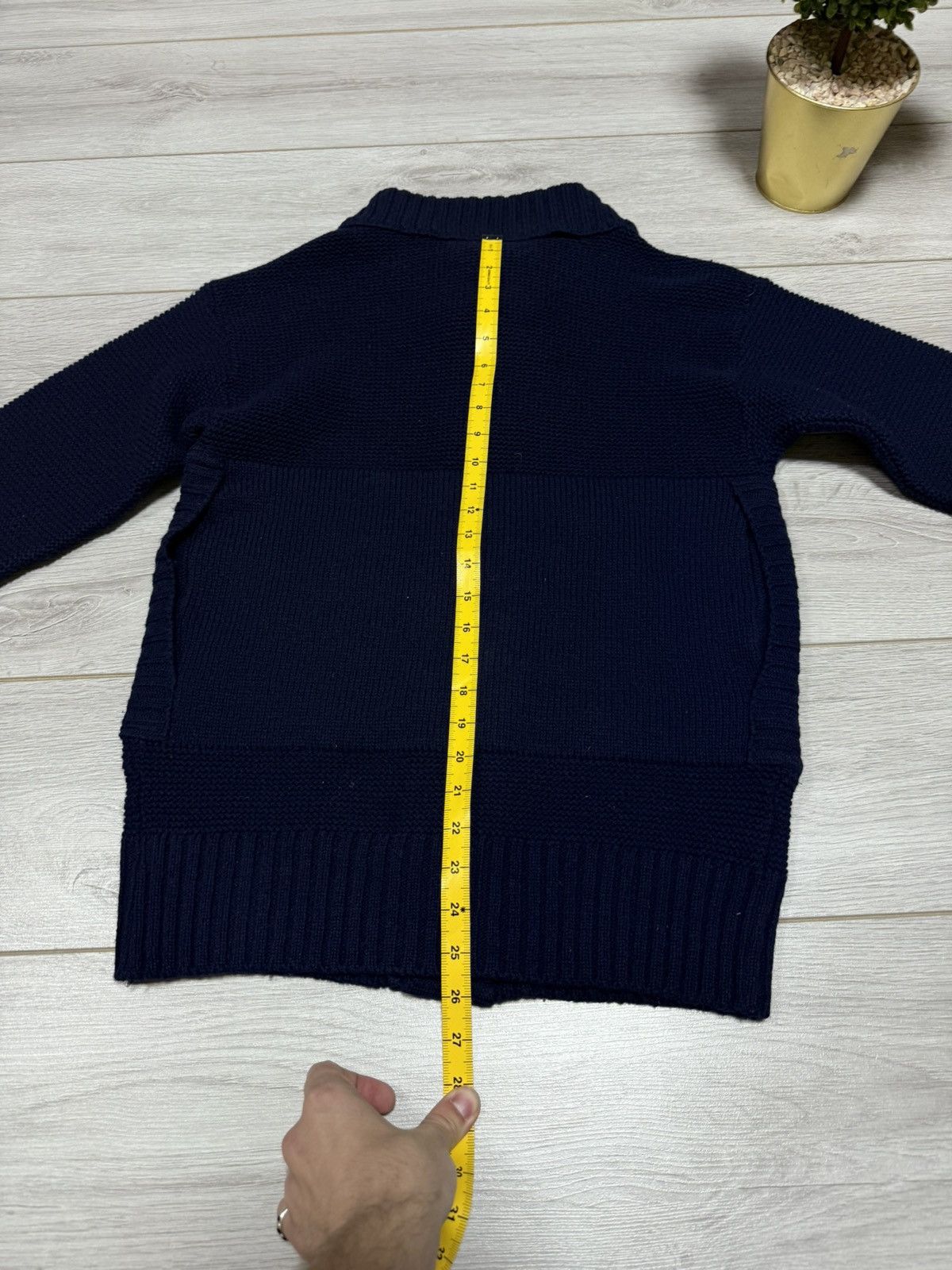 Christian Dior Monsieur Christian Dior knitted wool cardigan sweater France Size US M / EU 48-50 / 2 - 13 Thumbnail