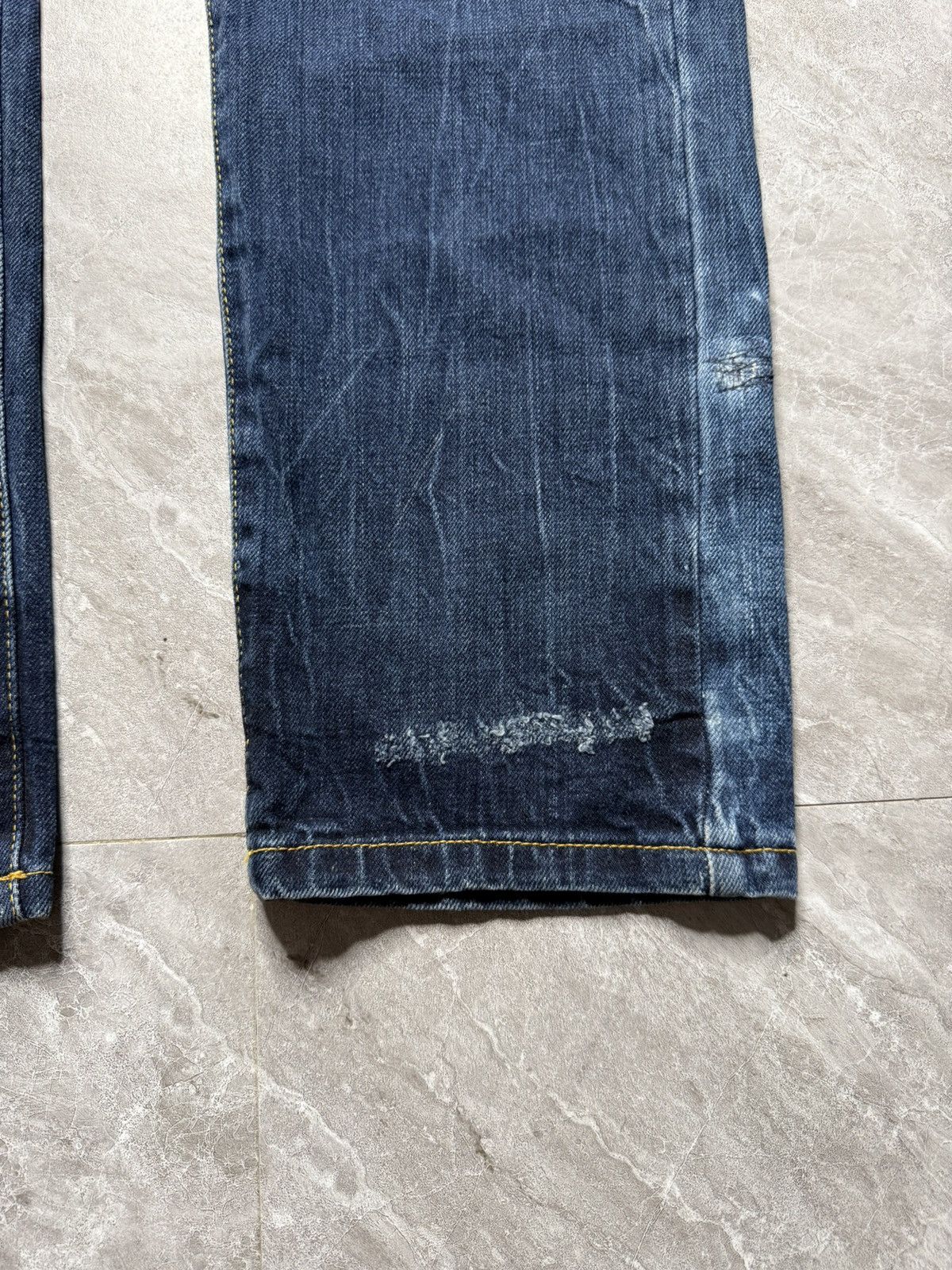 Raf by Raf Simons Raf by raf Simons Archival Washed Distress Jeans Size US 36 / EU 52 - 6 Thumbnail