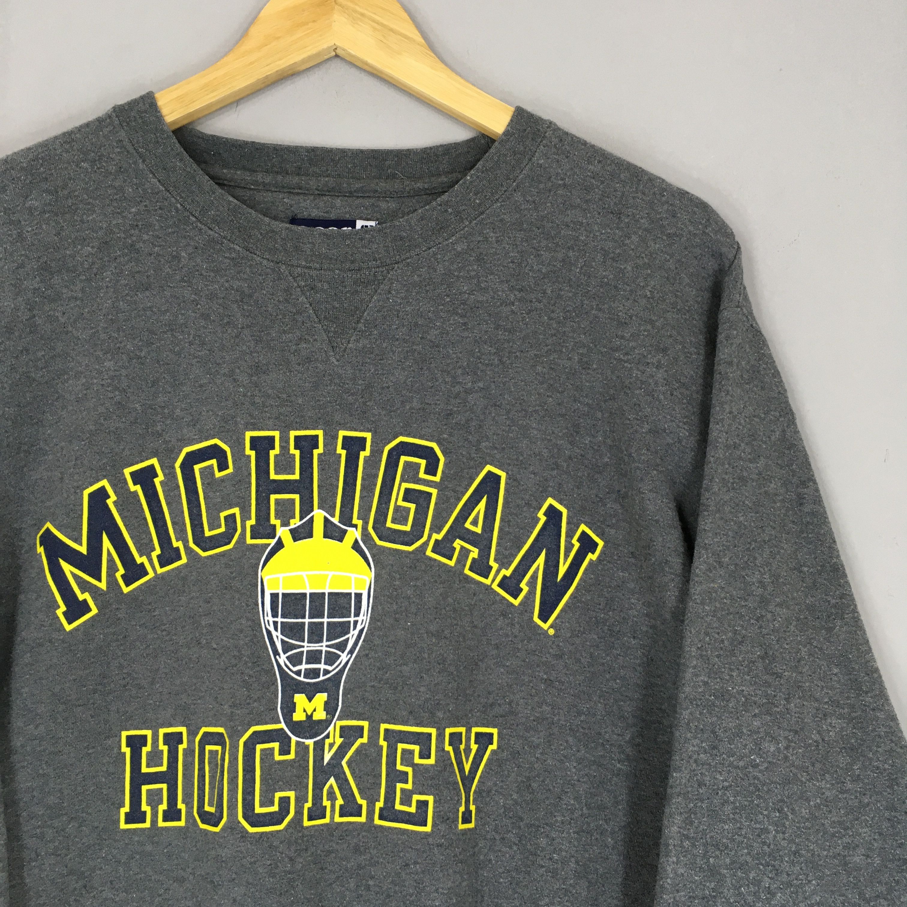 NCAA × Vintage Vintage Michigan Wolverines NCAA Sweatshirt Medium Size US M / EU 48-50 / 2 - 2 Thumbnail
