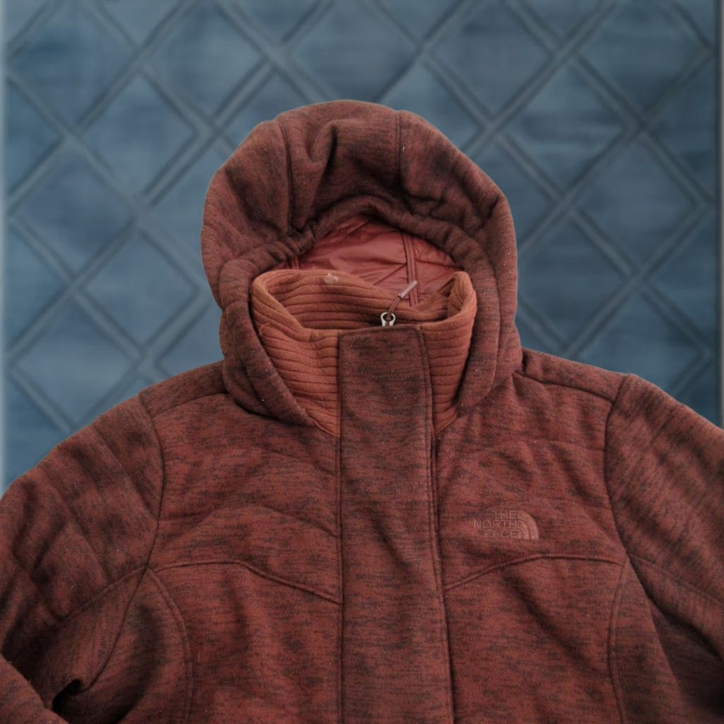 The North Face The North Face Coat Womens Medium Red Fleece Lined Hooded Parka Warm Insulated Size M / US 6-8 / IT 42-44 - 1 Thumbnail