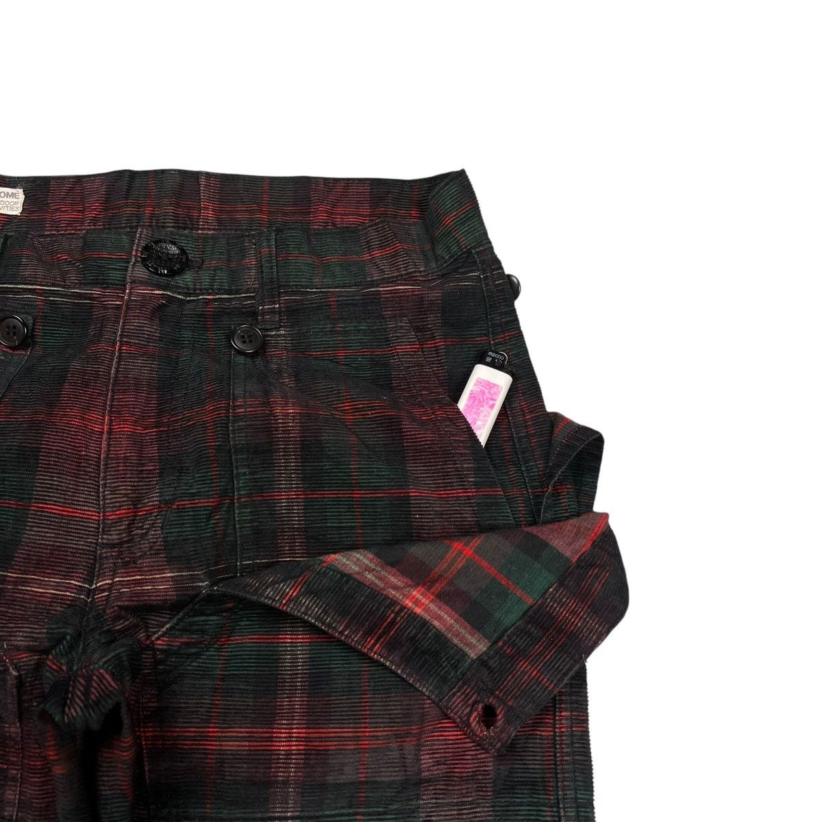 Final Home Vtg Final Homme Multi Pocket Corduroy Pants Size US 30 / EU 46 - 6 Thumbnail