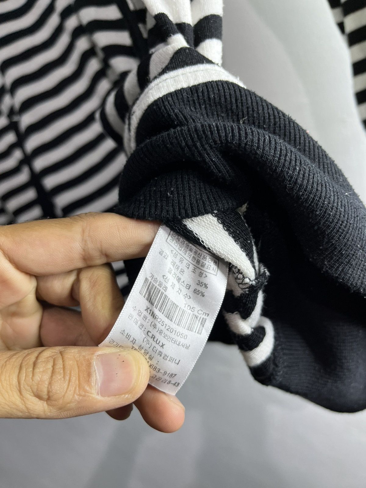 Beauty Beast Japanese crux bono striped poem hoodie Size US L / EU 52-54 / 3 - 7 Thumbnail