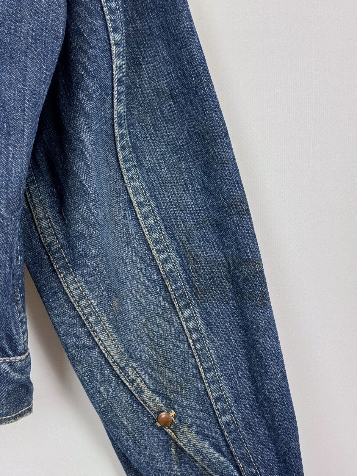 Wrangler 50-60’s Vintage Rare Wrangler 11MJZ Early Blue Bell Jacket Size US M / EU 48-50 / 2 - 21 Thumbnail