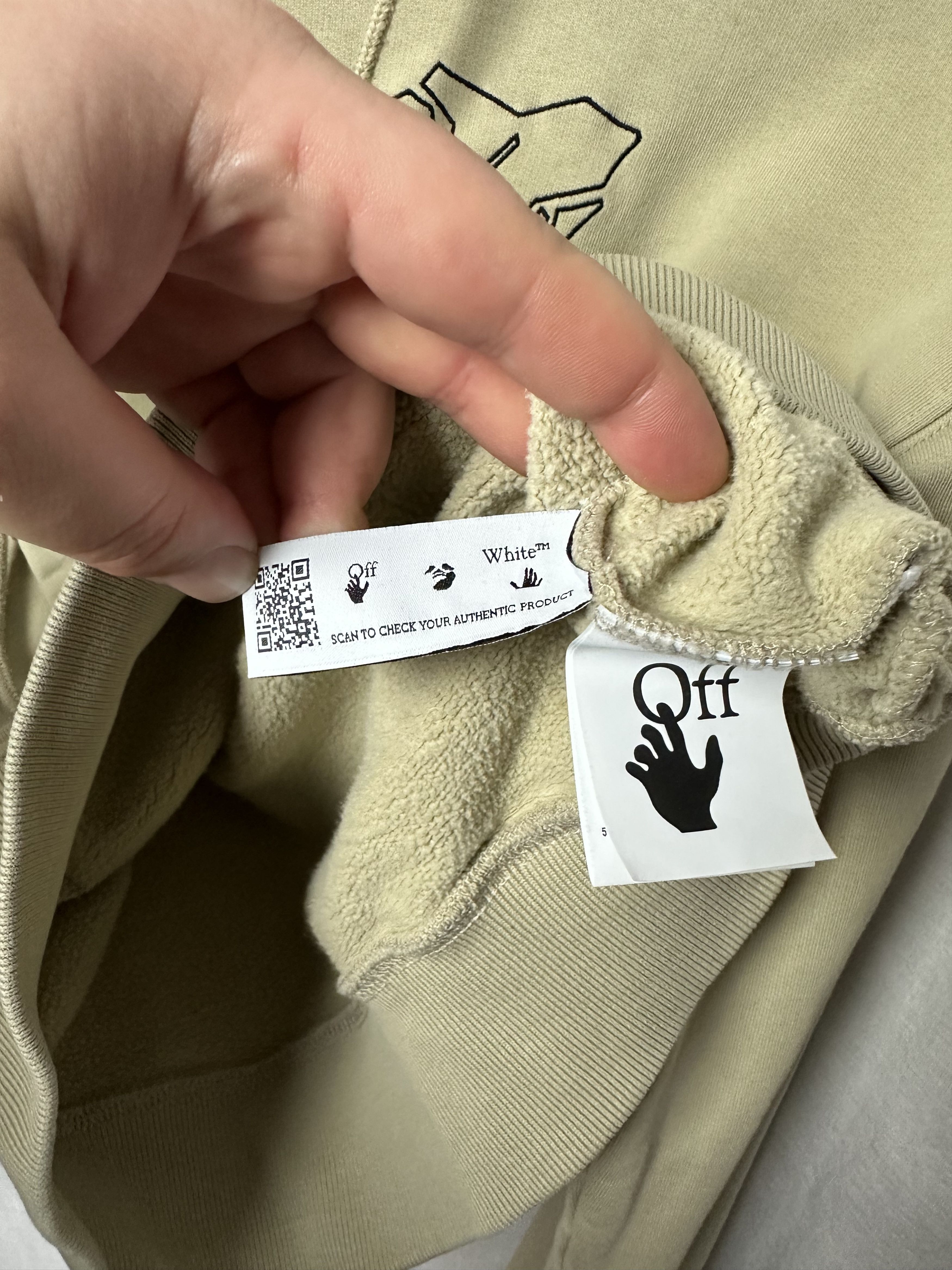 Off-White ‘Figure Of Speech’ Over Hoodie Size US XS / EU 42 / 0 - 6 Thumbnail