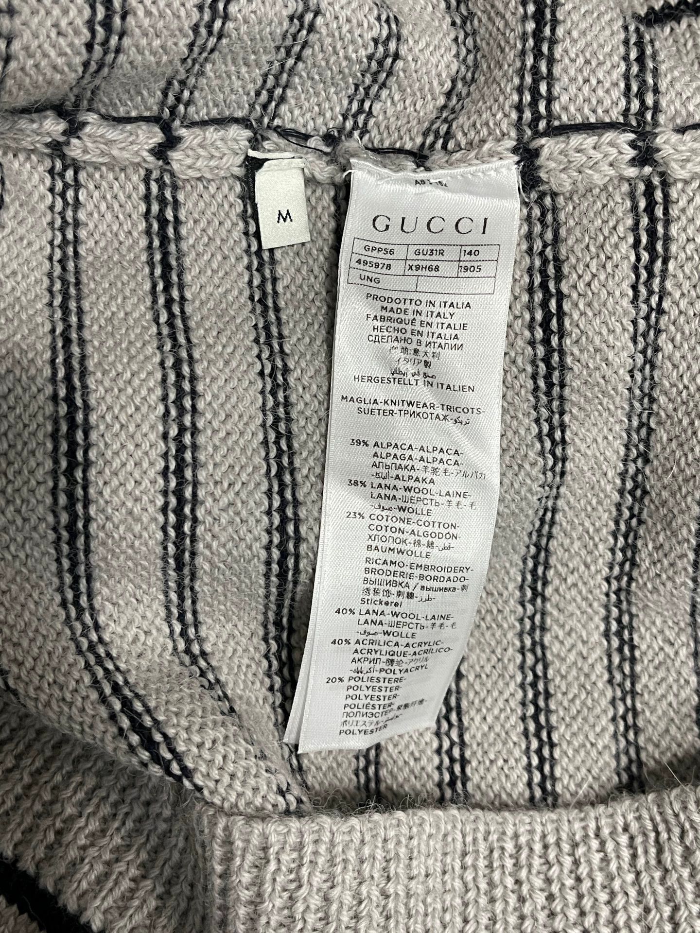 Gucci Gucci Striped Sweater M New Size M / US 6-8 / IT 42-44 - 7 Thumbnail