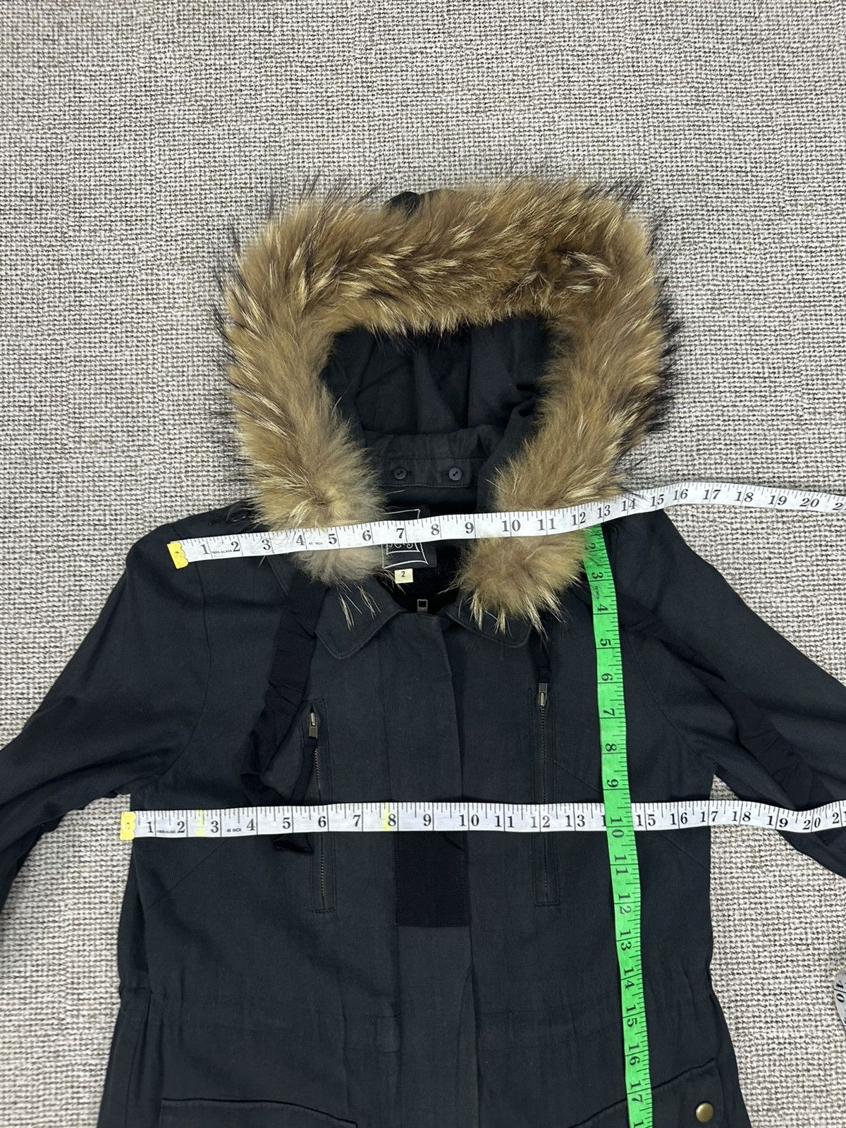 If Six Was Nine Cynthia Rowley Fur Soft Jacket Z256 Size S / US 4 / IT 40 - 8 Thumbnail