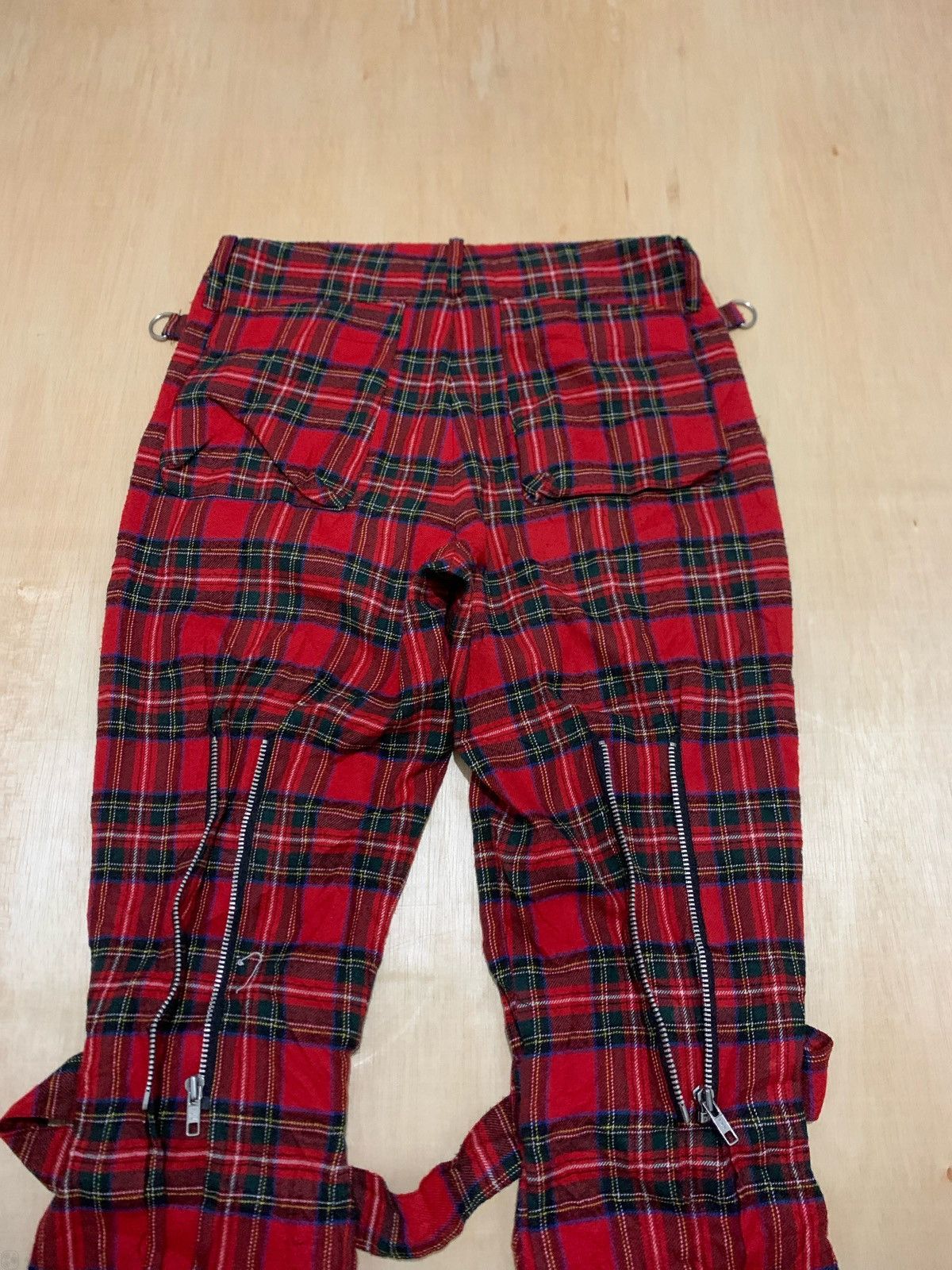 Hysteric Glamour × If Six Was Nine × Japanese Brand Y2k Liquid London Multi zipper Bondage Punk style Size US 31 - 4 Thumbnail