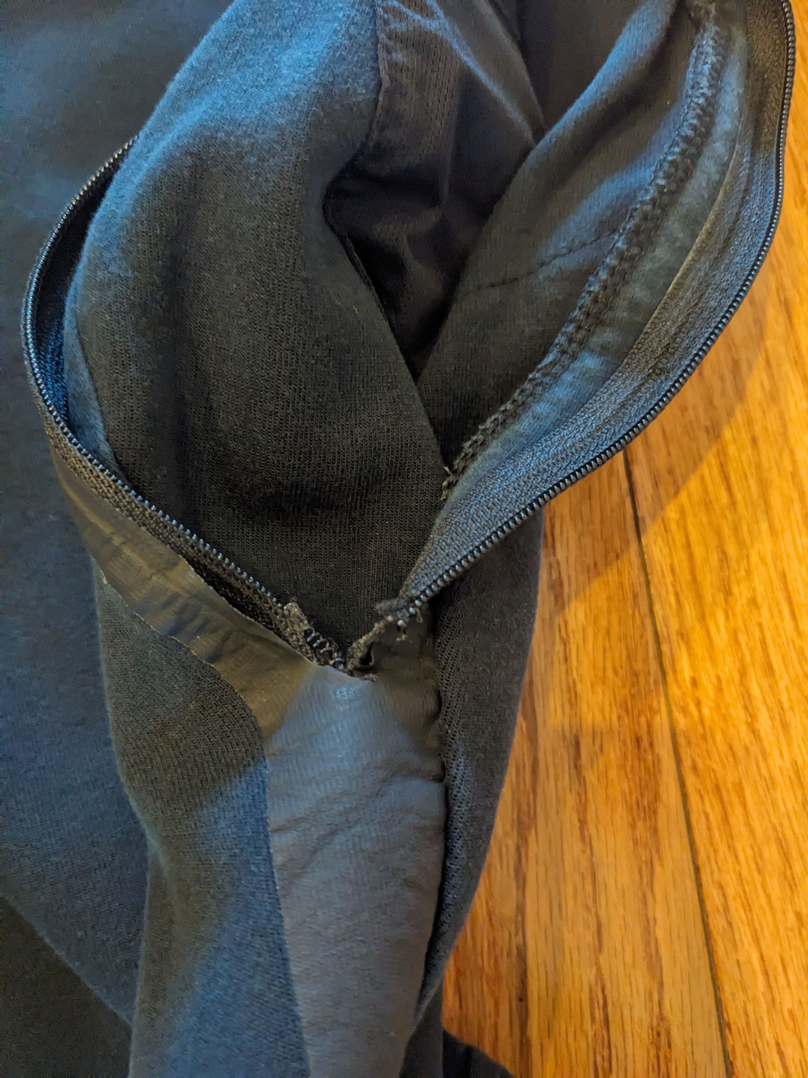 Nike × Vintage Vintage Nike Tech Fleece Black Medium Sweat Shorts Size US 30 / EU 46 - 5 Thumbnail