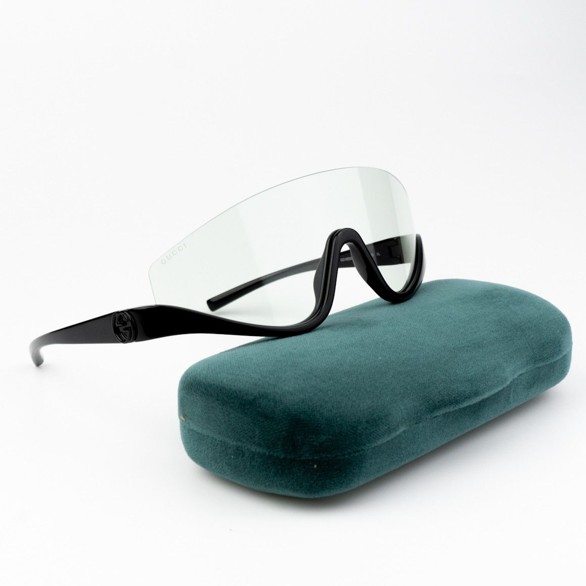 Gucci NEW Gucci GG1650S 005 Unisex Shield Mask Sunglasses GG 1650S Size ONE SIZE - 2 Thumbnail
