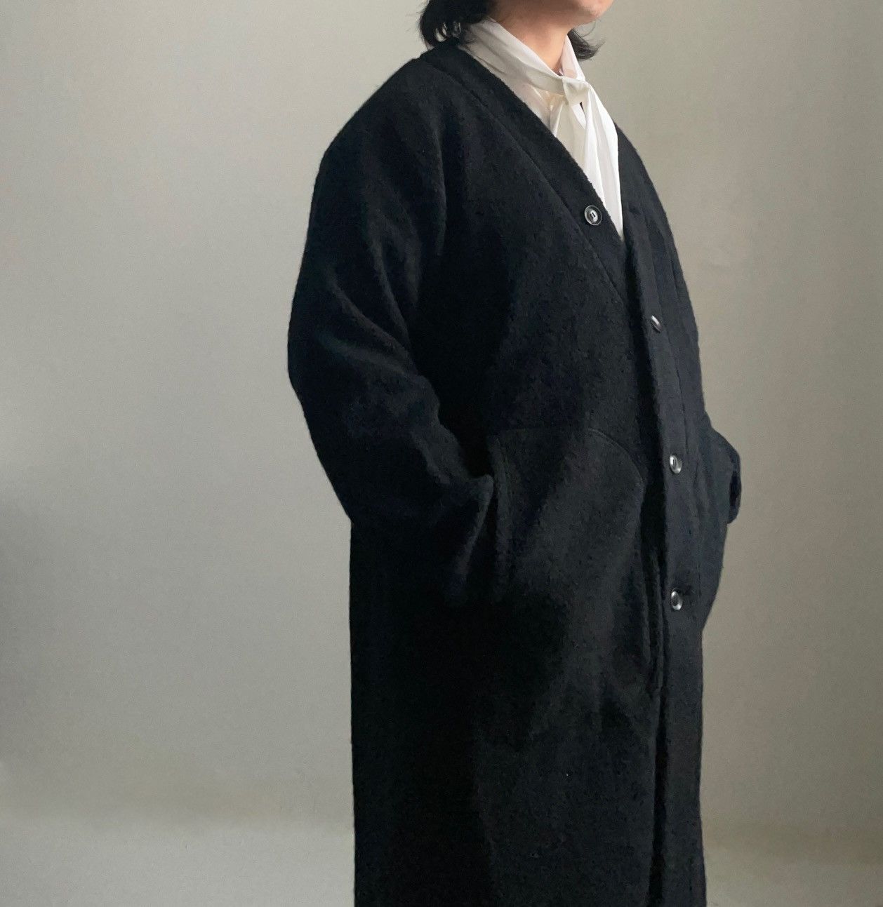 Yohji Yamamoto Yohi Yamamoto Pour Homme Camp style cardigan Size US L / EU 52-54 / 3 - 3 Thumbnail