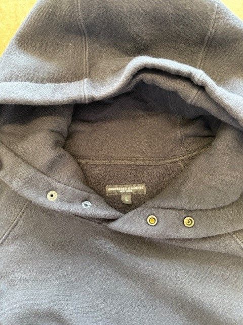 Engineered Garments PULLOVER SNAP FRONT RAGLAN HOODY Size US L / EU 52-54 / 3 - 3 Thumbnail