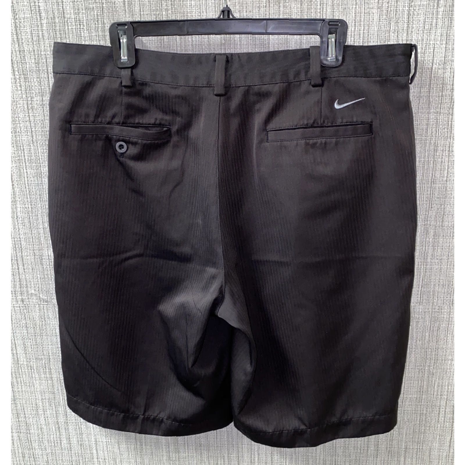 Nike Nike Golf Mens Black Dri-Fit Golf Shorts Size 36 Size US 36 / EU 52 - 4 Thumbnail