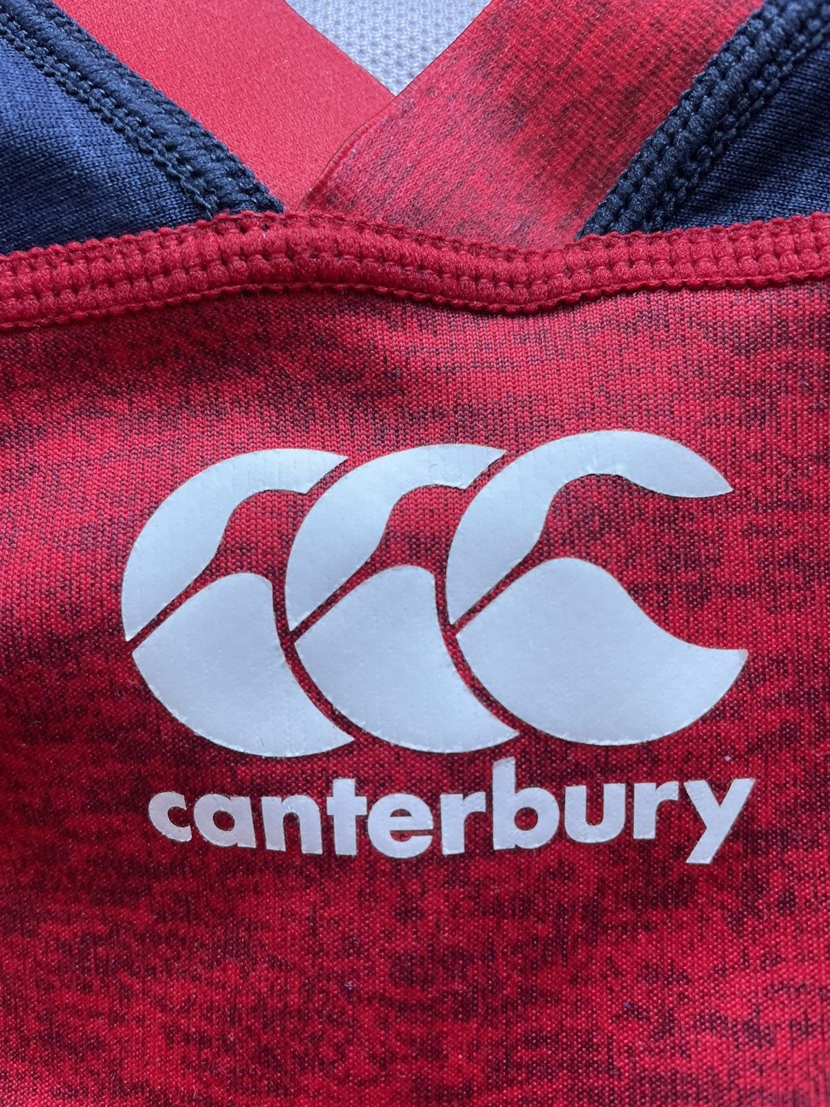 Canterbury of New Zealand England World Cup 2019 Canterbury Rugby Jersey Away Shirt Size US L / EU 52-54 / 3 - 5 Thumbnail