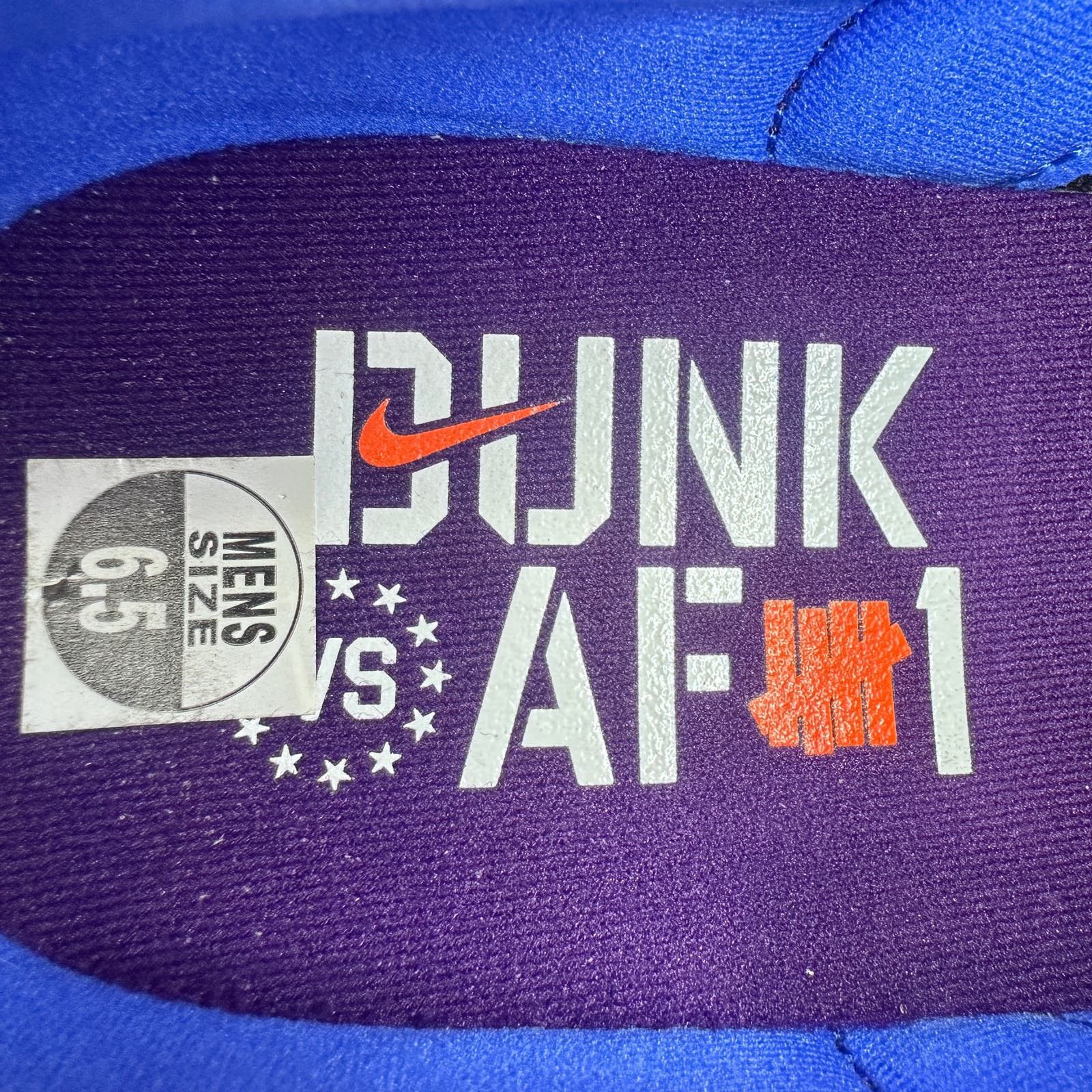 Nike × Undefeated Dunk Low ‘5 On It’ Blue Size US 8 / IT 38 - 10 Thumbnail