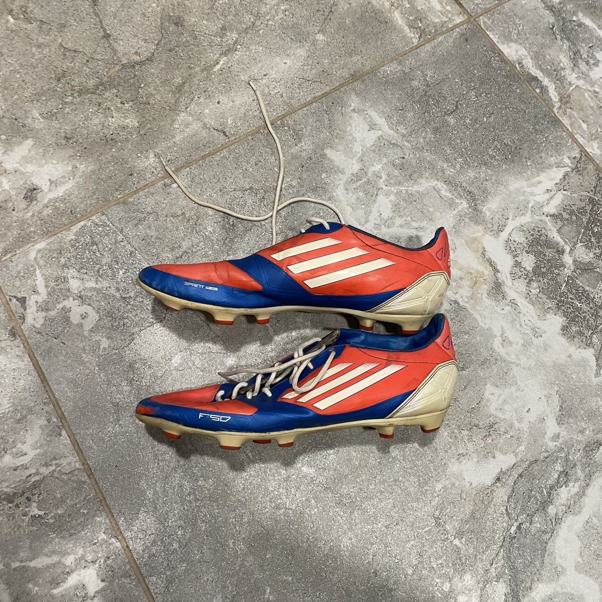 Adidas Vintage Soccer Boots Adidas f50 sprint web Predator shoes pr |  Grailed