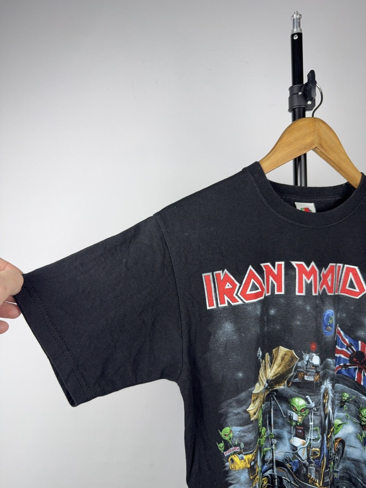 Iron Maiden 00s Iron Maiden 2011 Eddie Bulldozer Vintage Band T-Shirt Size US S / EU 44-46 / 1 - 6 Thumbnail
