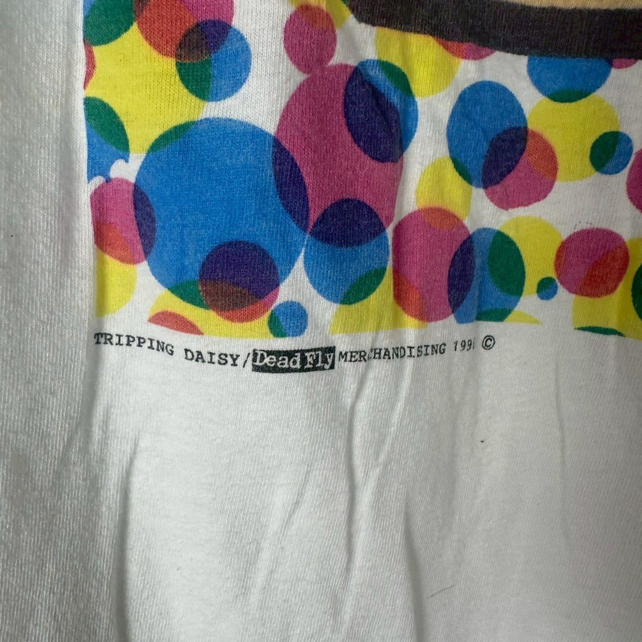 Vintage Vintage 90s Tripping Daisy Shampoo Pop Band T-shirt Size US XL / EU 56 / 4 - 5 Thumbnail