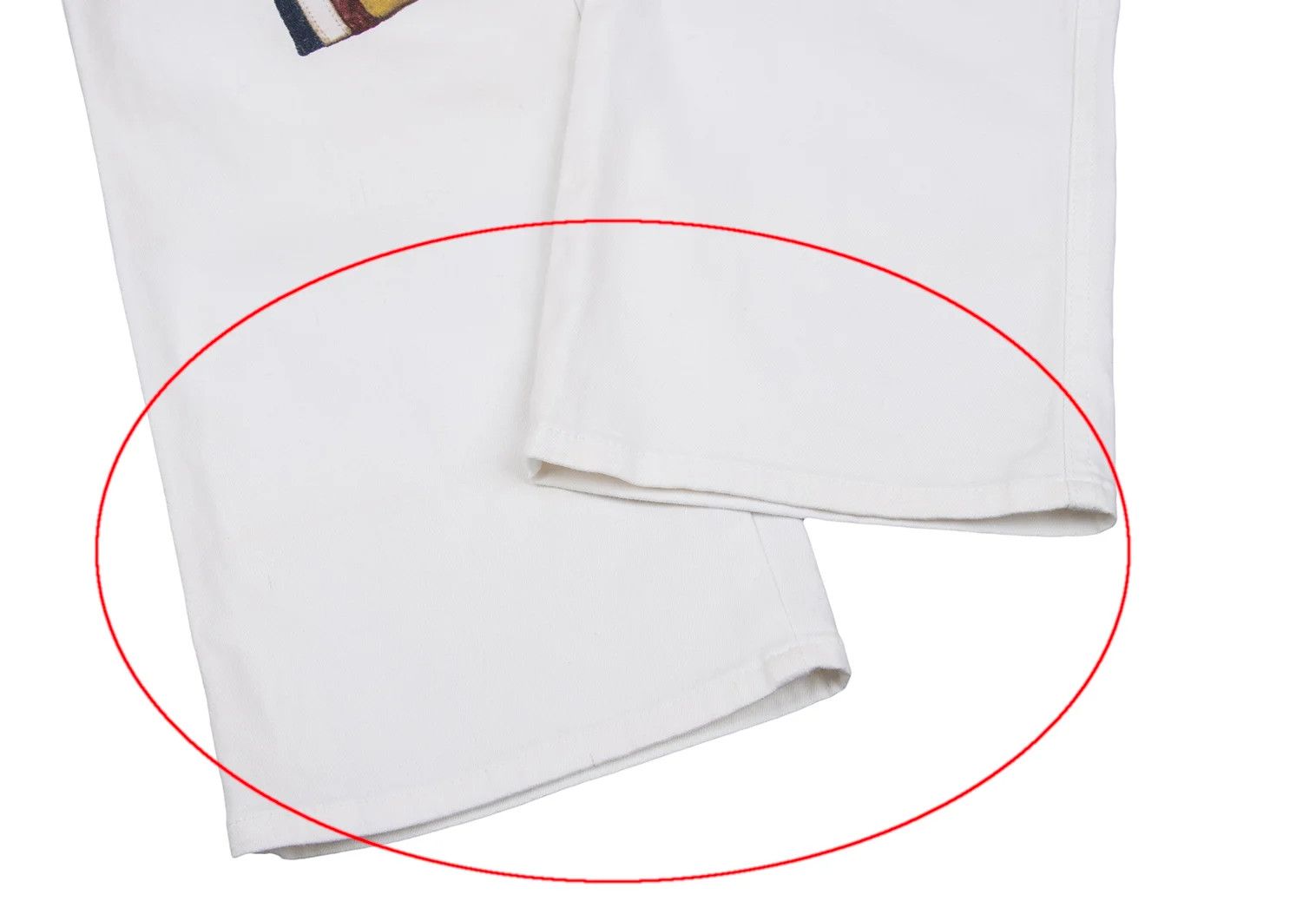 Jean Paul Gaultier Trompe L'Oeil Cotton Stretch Pants in White Size US 32 / EU 48 - 8 Thumbnail