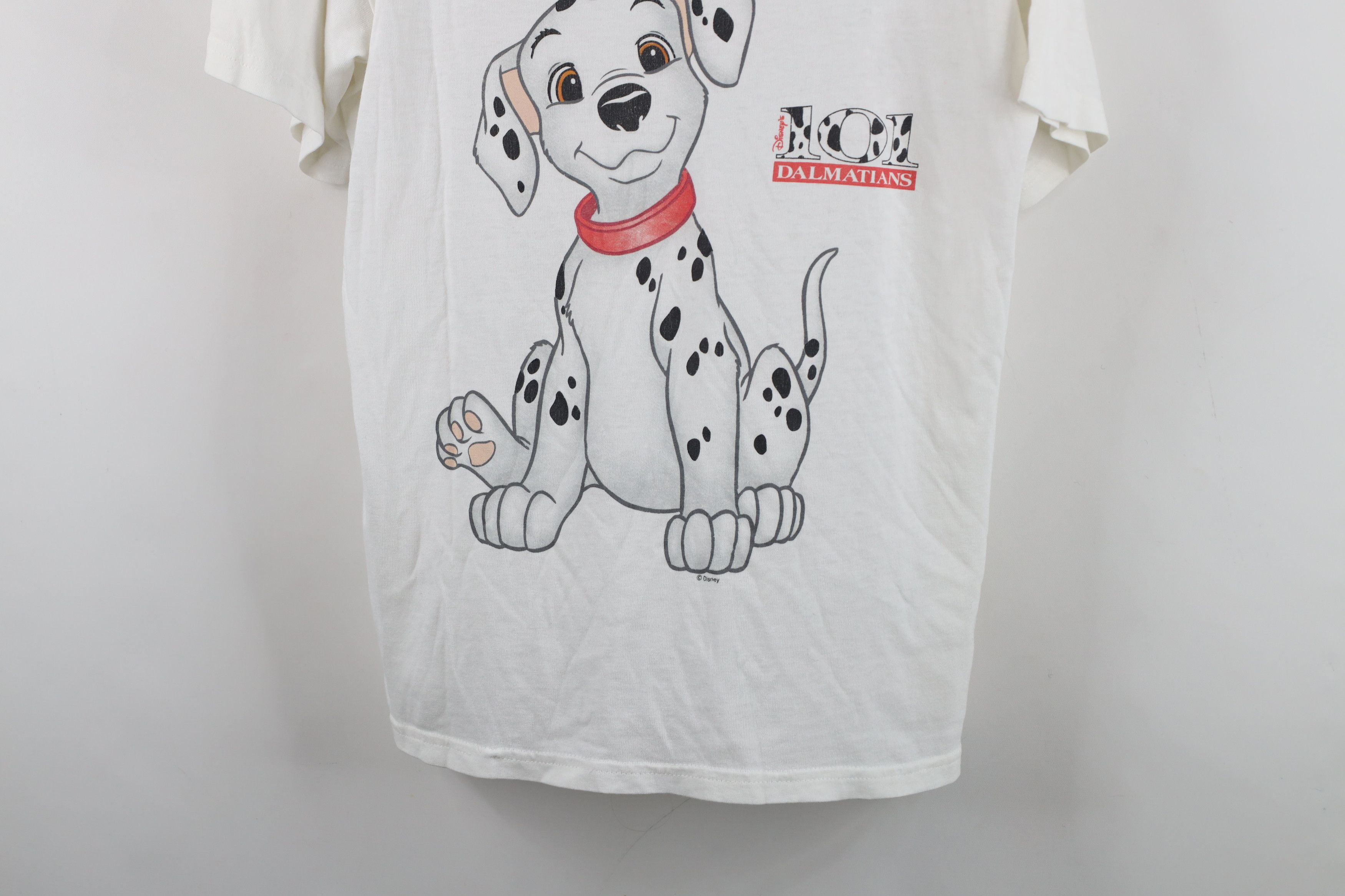 Vintage Vintage 90s Disney Spell Out 101 Dalmatians T-Shirt Size M / US 6-8 / IT 42-44 - 3 Thumbnail