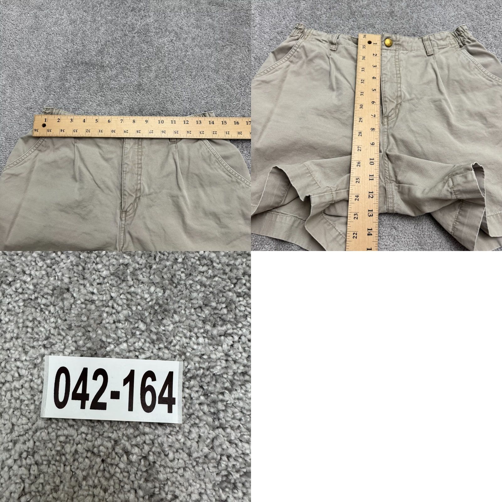 Royal Robbins VINTAGE Royal Robbins Billy Goat Pleated Front Canvas Bermuda Shorts Women 8 Khaki Brown Size 30" / US 8 / IT 44 - 9 Thumbnail